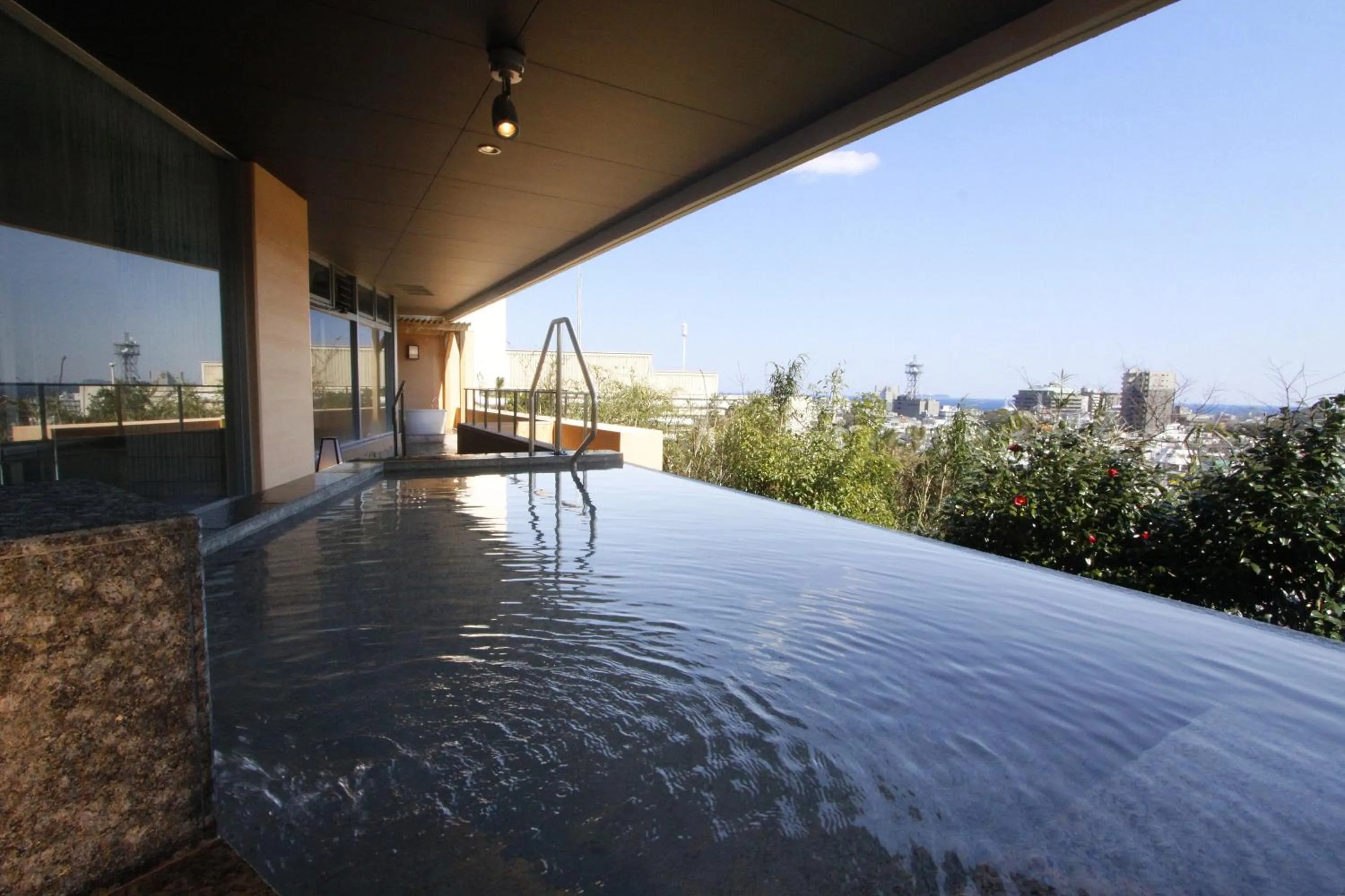 Open Air Bath in Ito Hotel Juraku