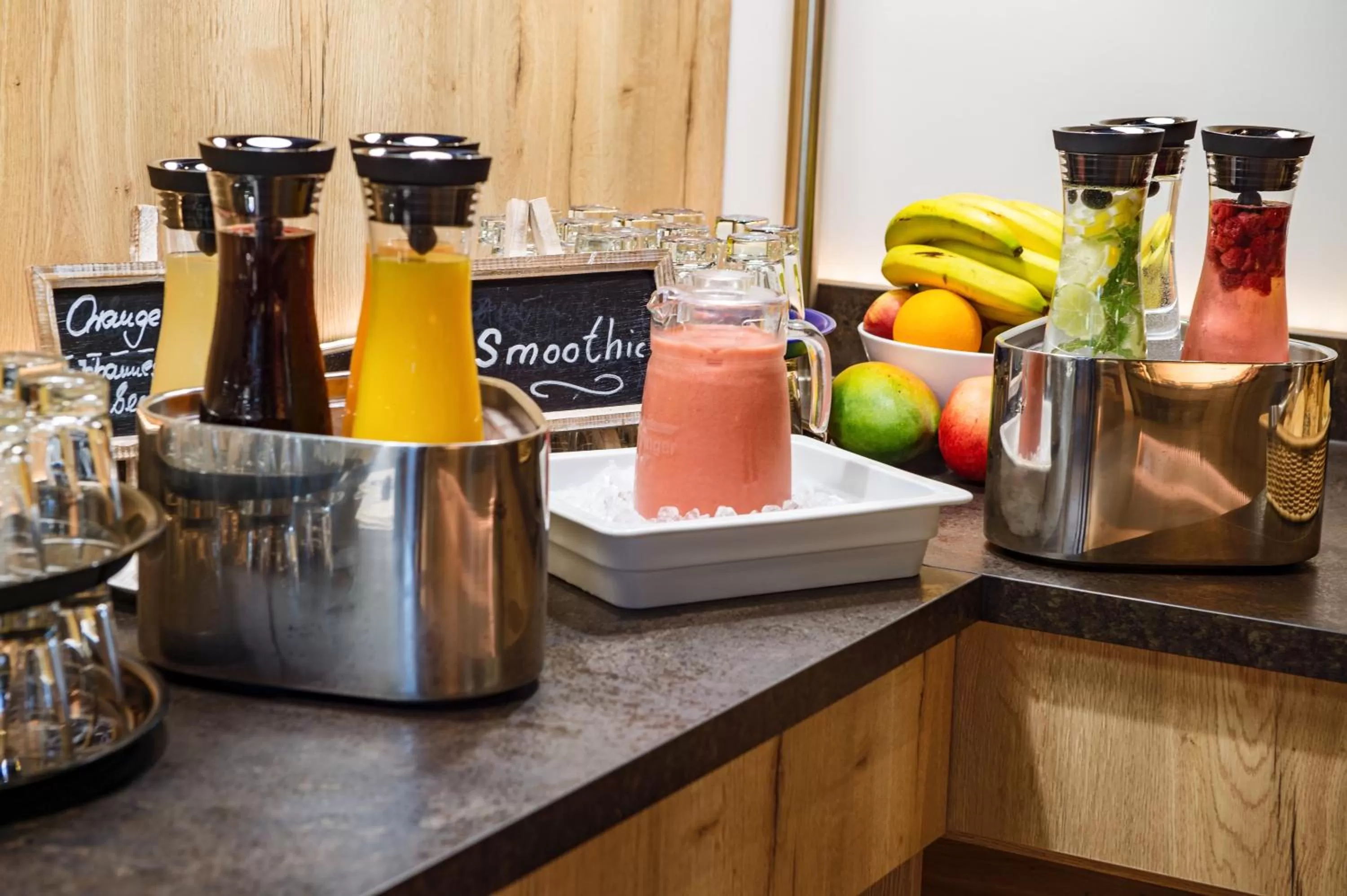 Buffet breakfast in AKZENT Hotel Villa Saxer