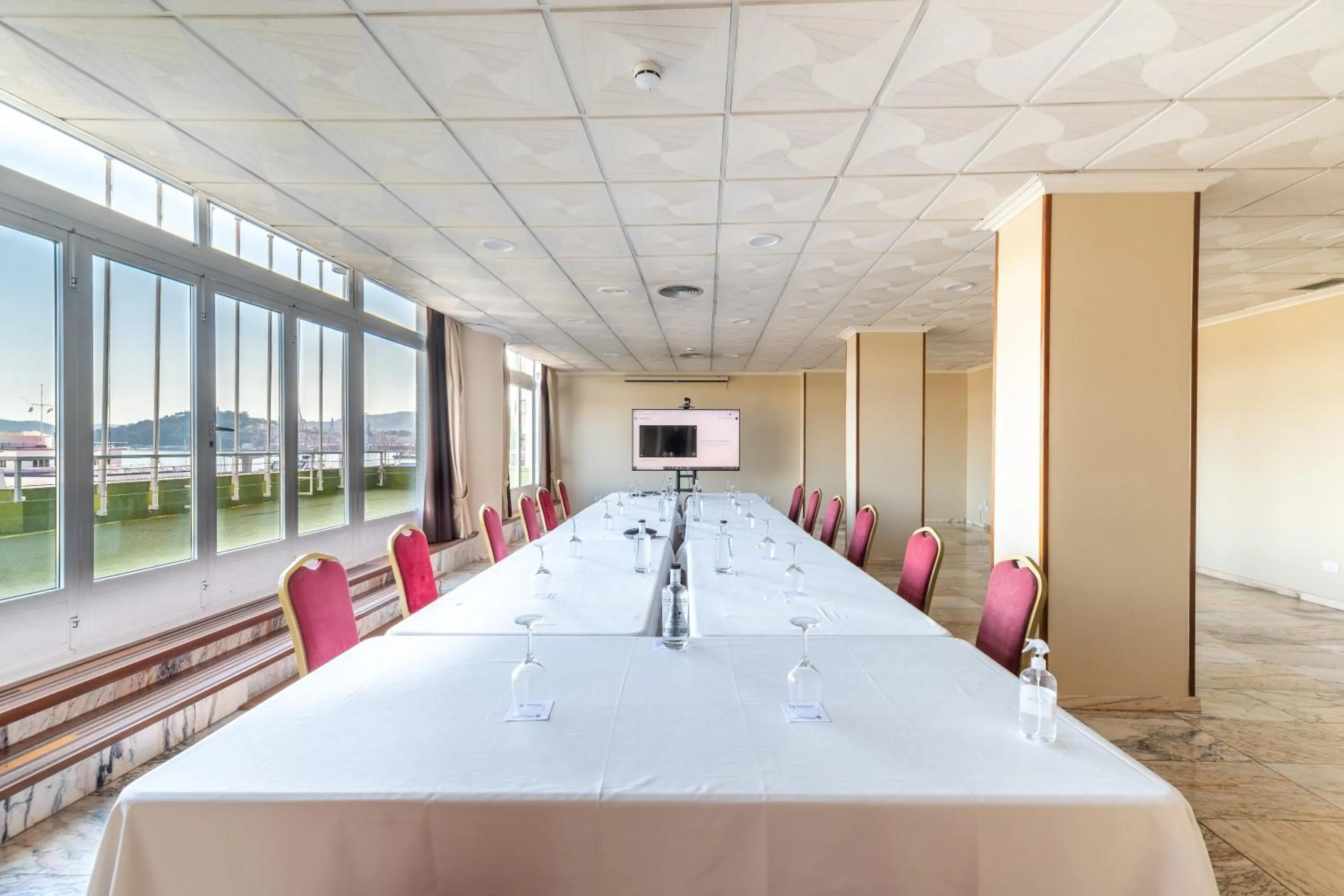 Meeting/conference room in Hotel Bahía de Vigo
