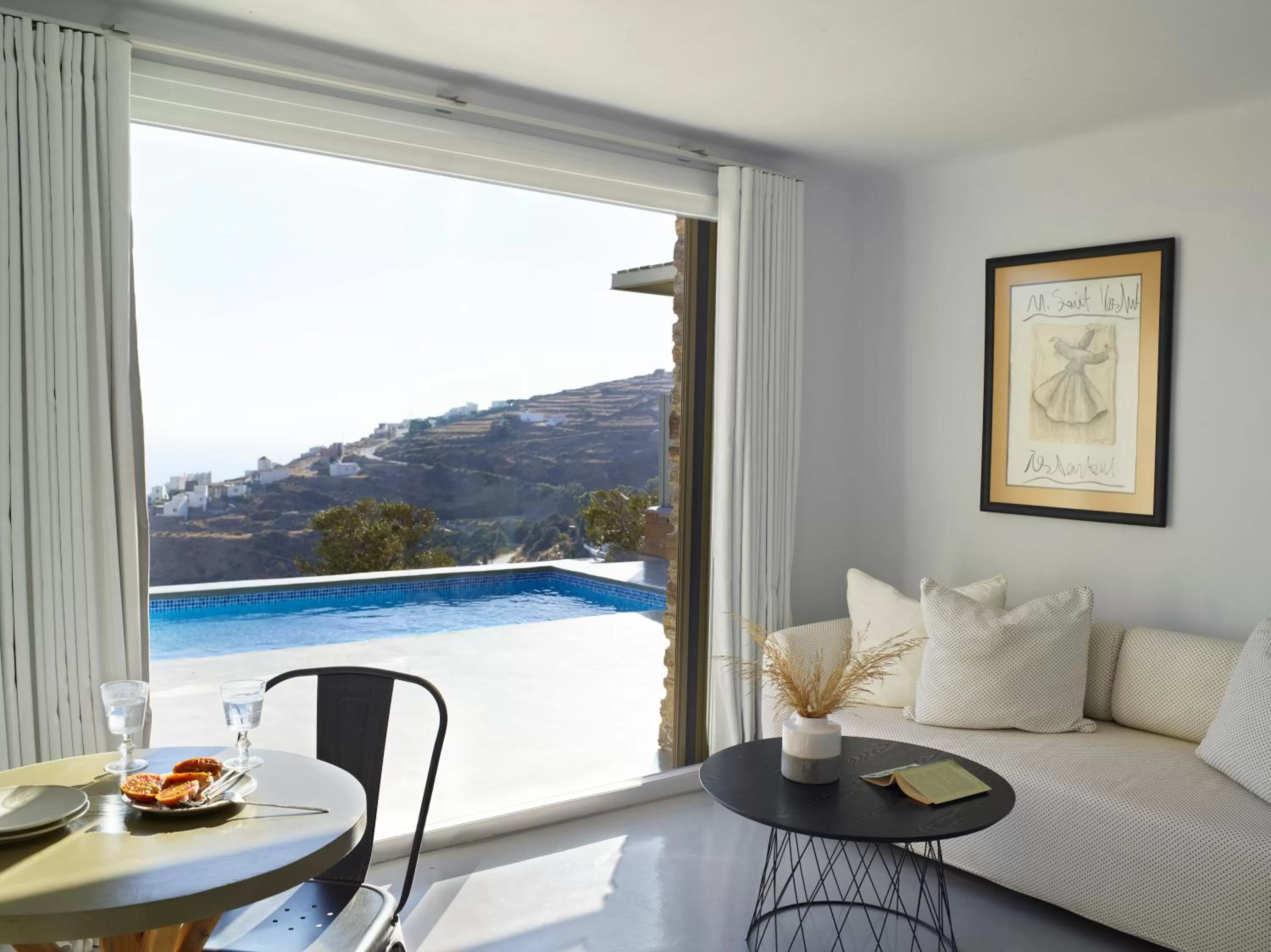 Balcony/Terrace in Aeolis Tinos Suites