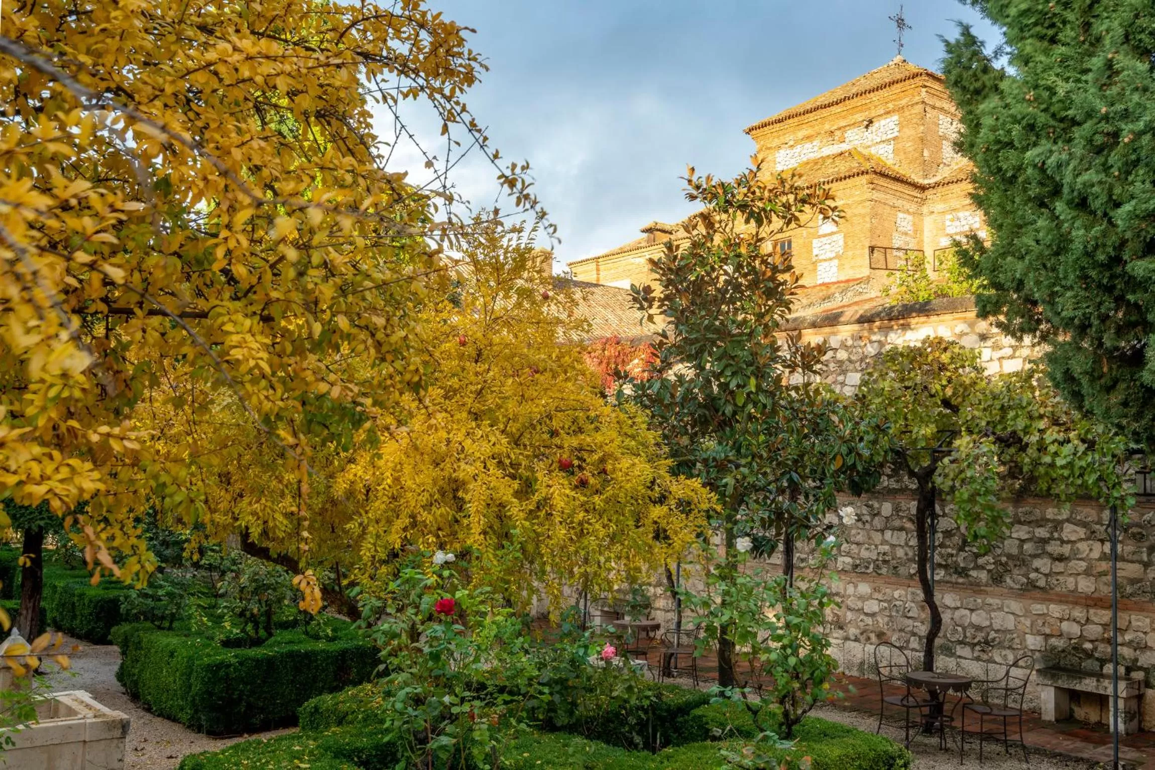 Garden in Parador de Chinchón