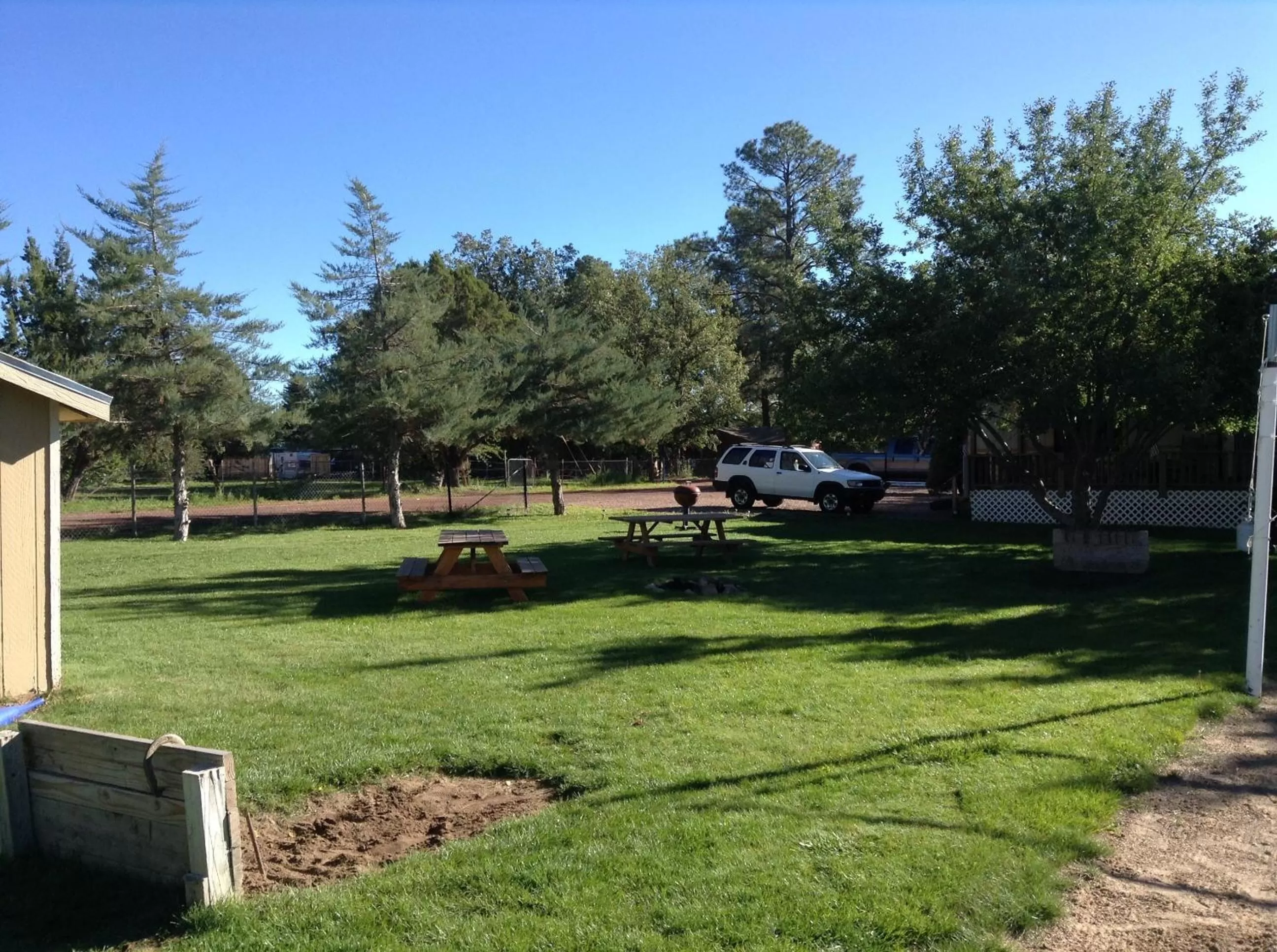 Area and facilities, Garden in Rainbows End Fishing Resort