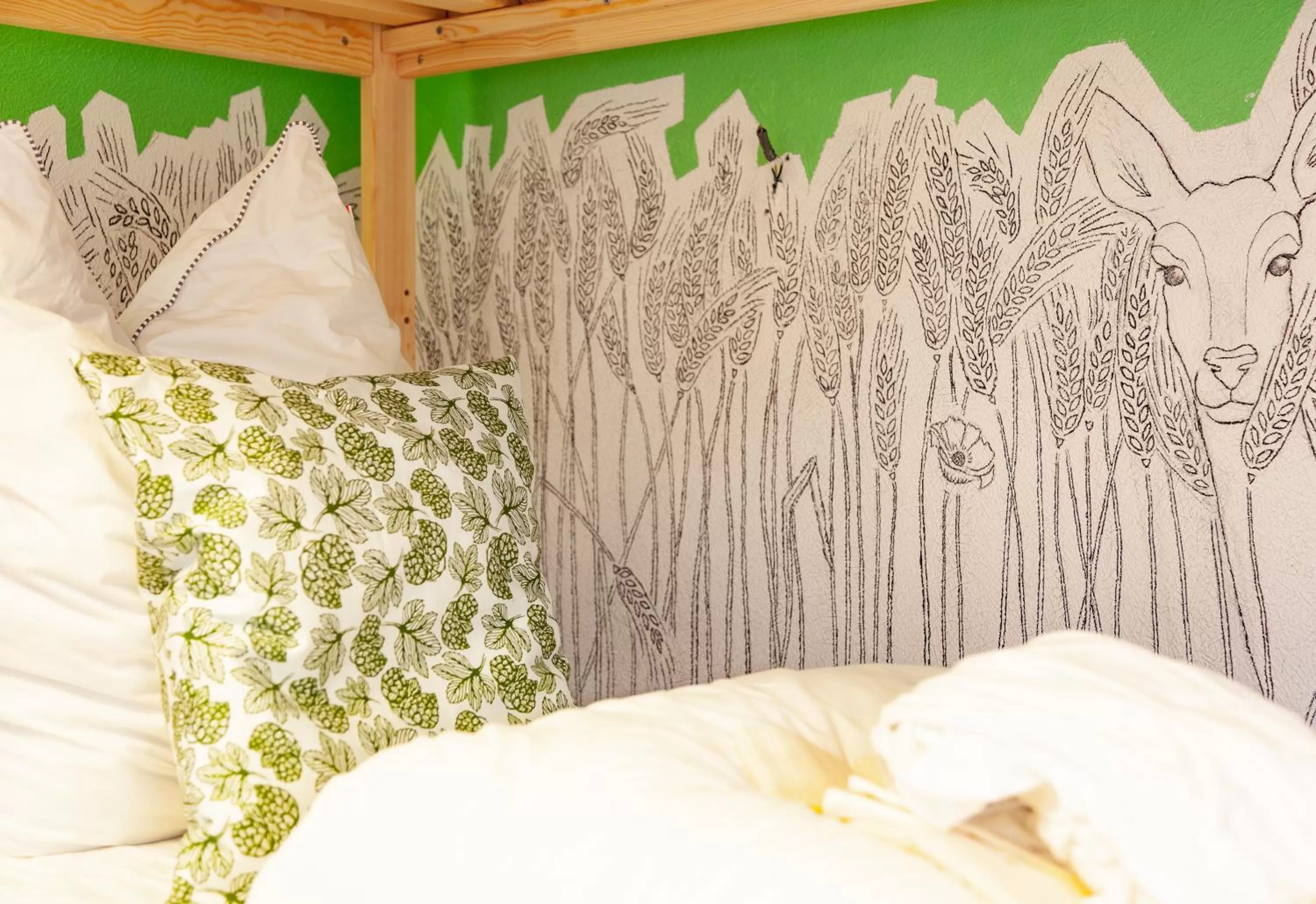 Bed in BrauHotel Bonn