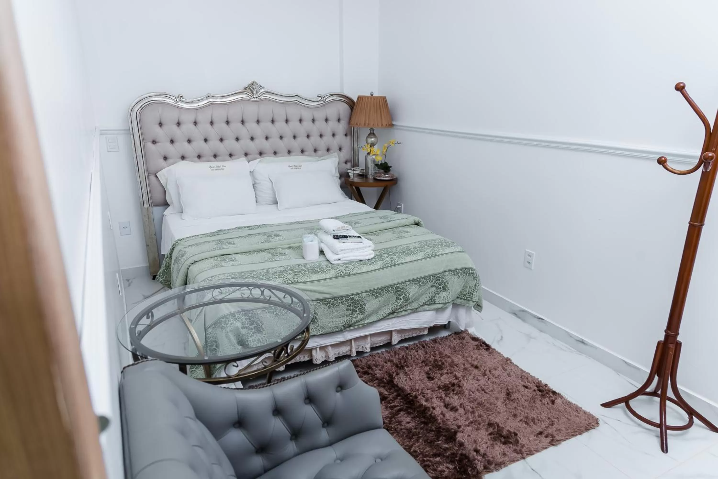 Bed in ZANI APART HOTEL 520i