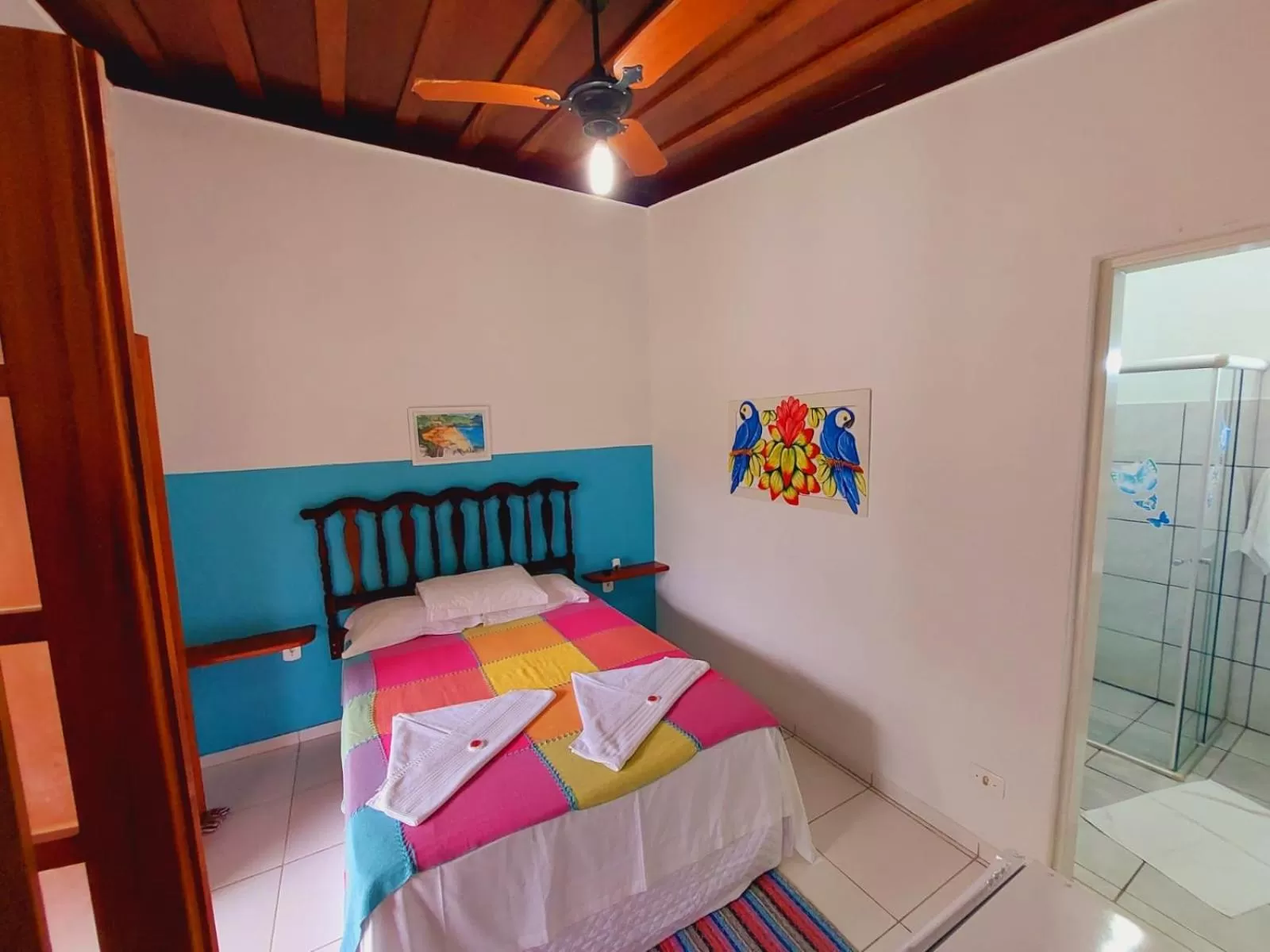 Bedroom, Bed in Pousada Capim Melado