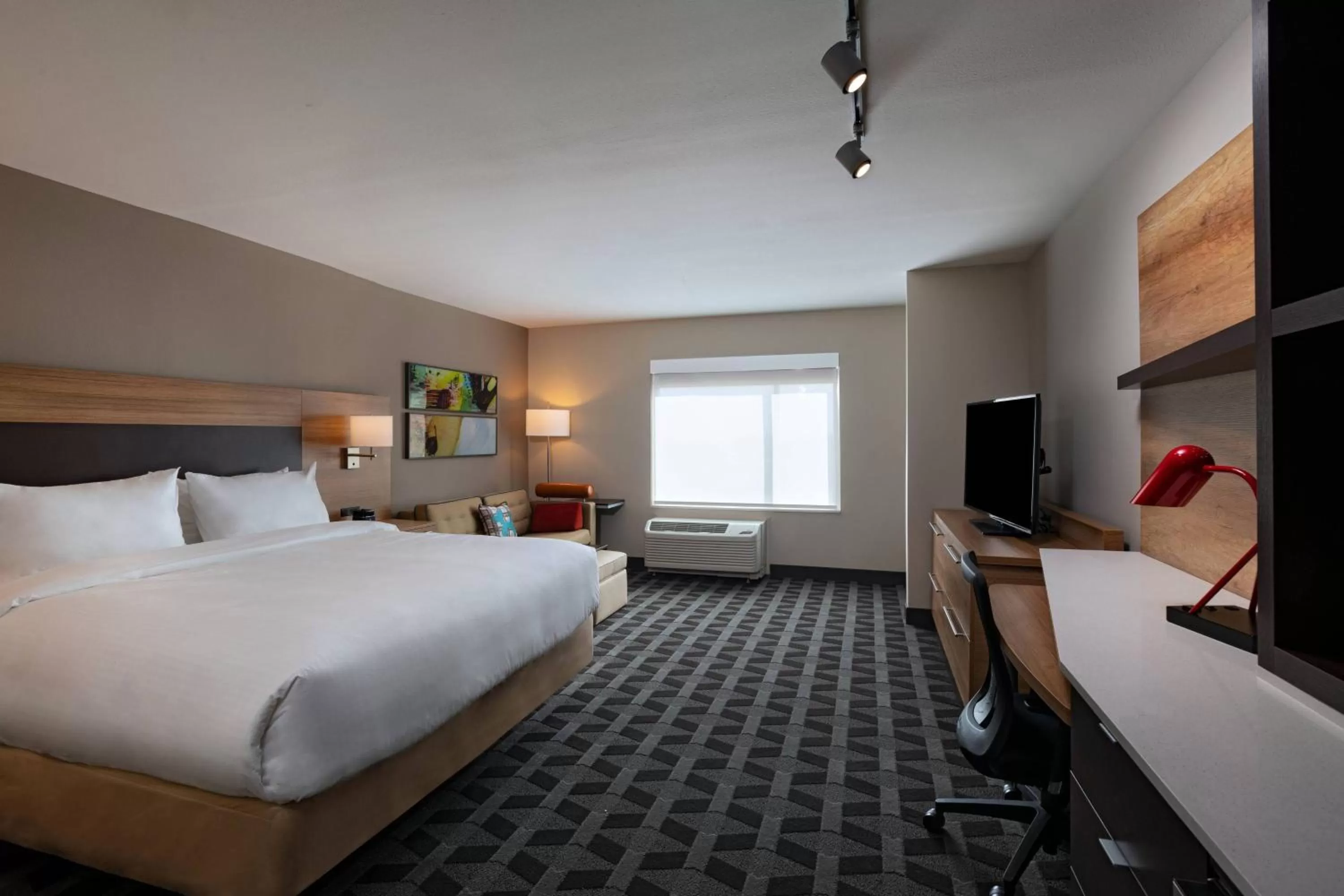 Photo of the whole room, Bed in TownePlace Suites San Antonio Northwest at The RIM