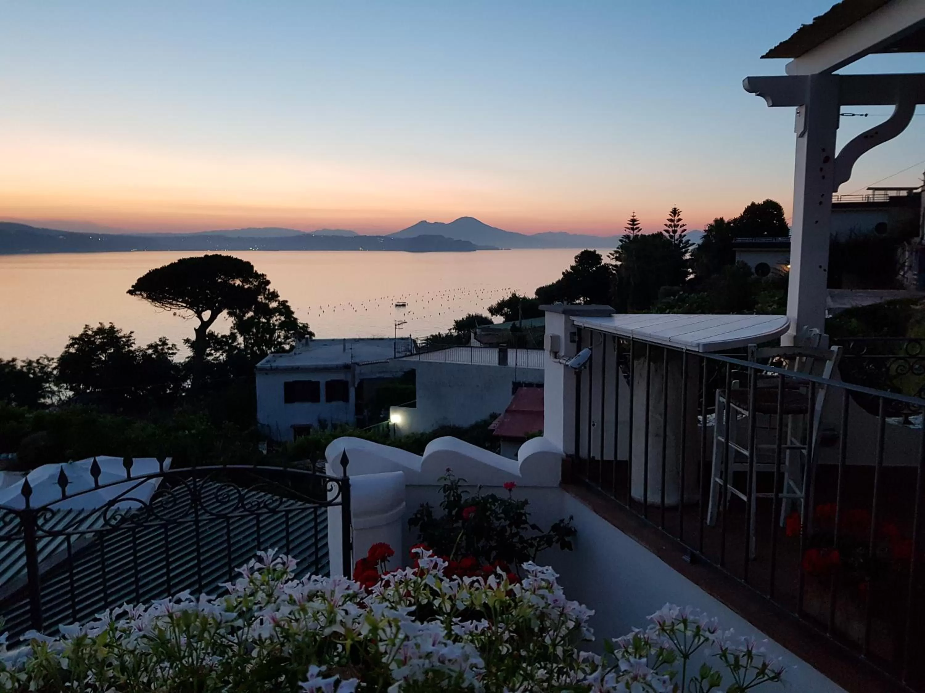 Balcony/Terrace in b&b Dea Fortuna