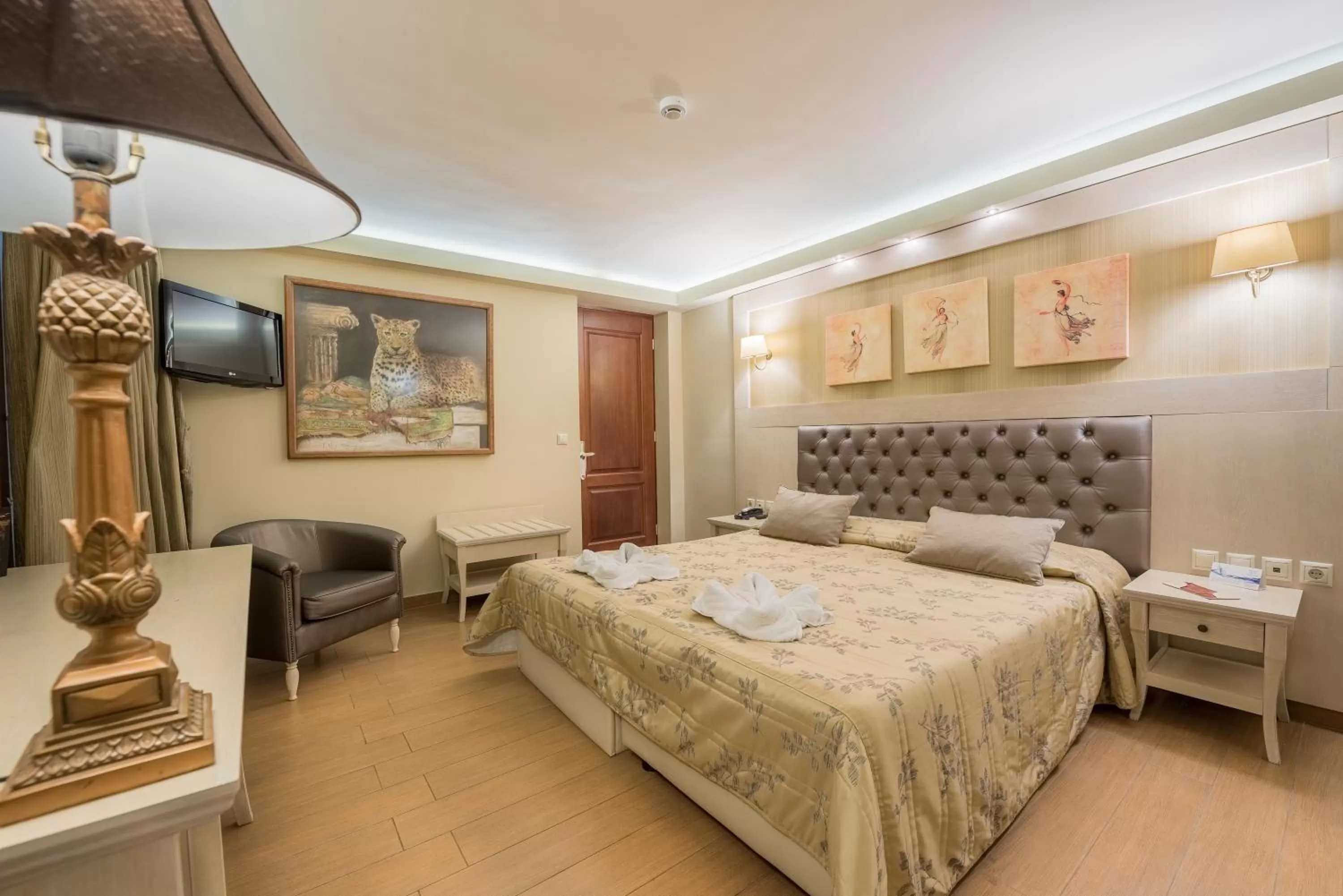 Photo of the whole room, Bed in Theofilos Paradise Boutique Hotel