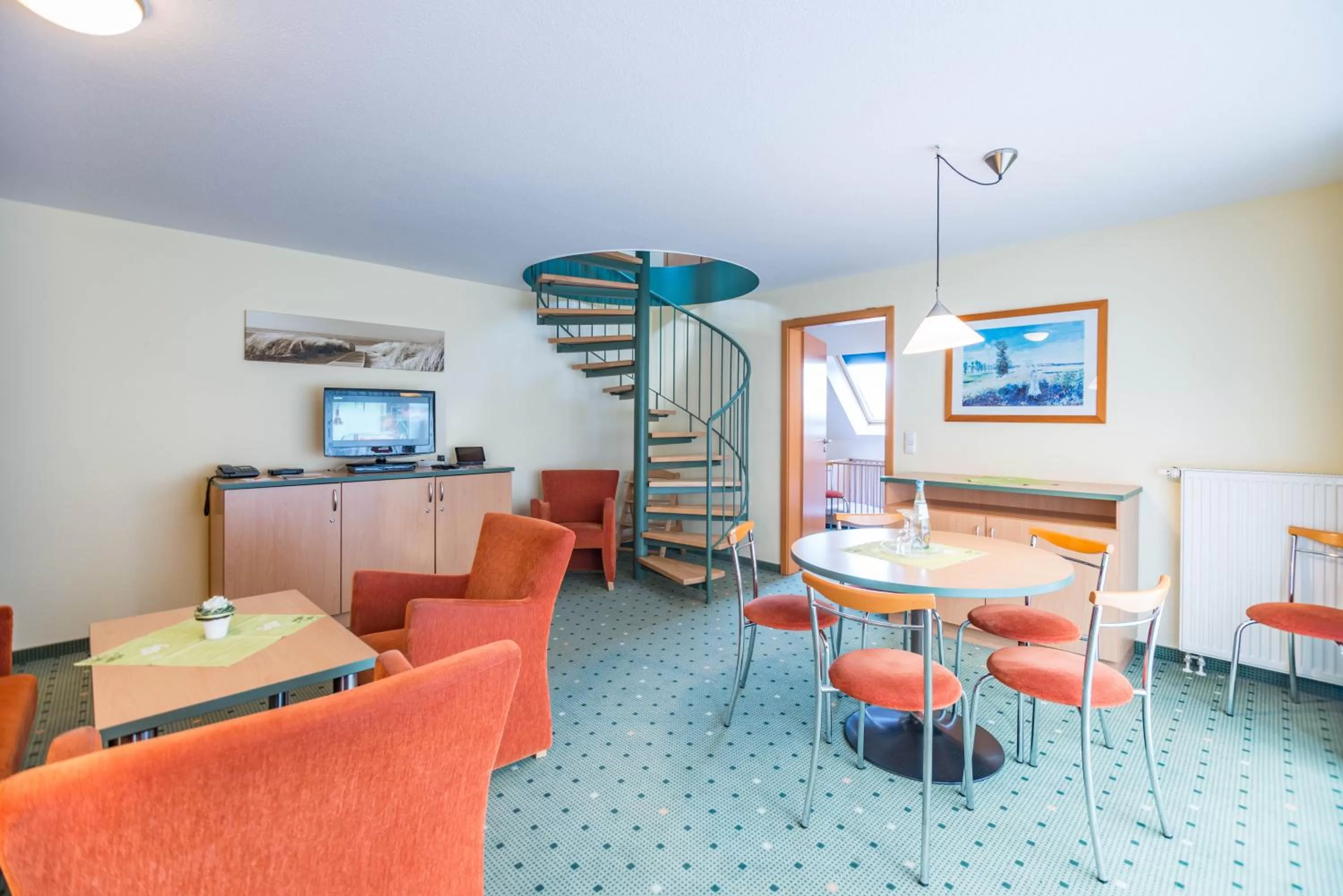 Seating Area in Am Weststrand Apartmenthaus Waldeck