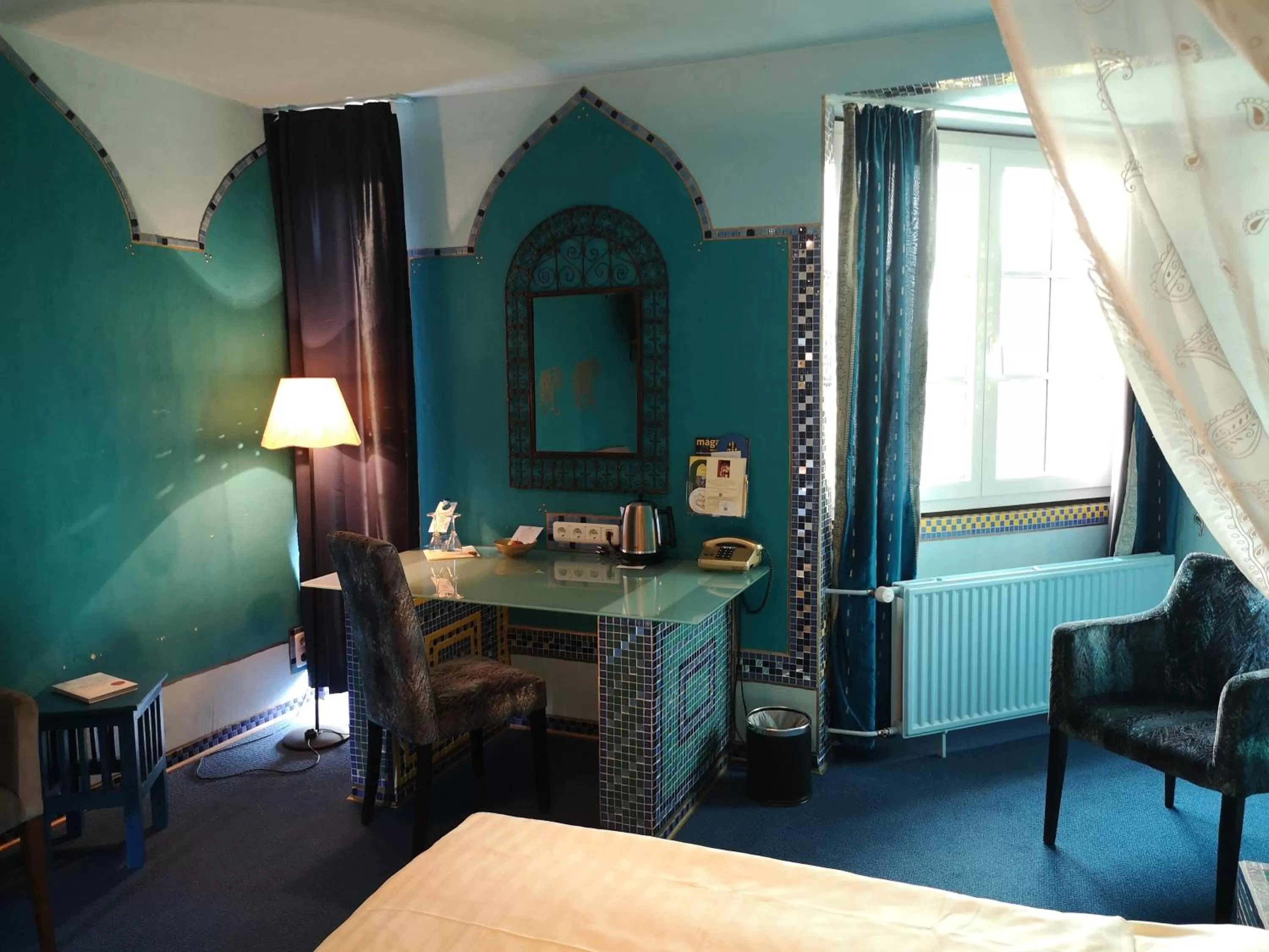 Photo of the whole room, Bed in Hotel Goldflair am Rathaus