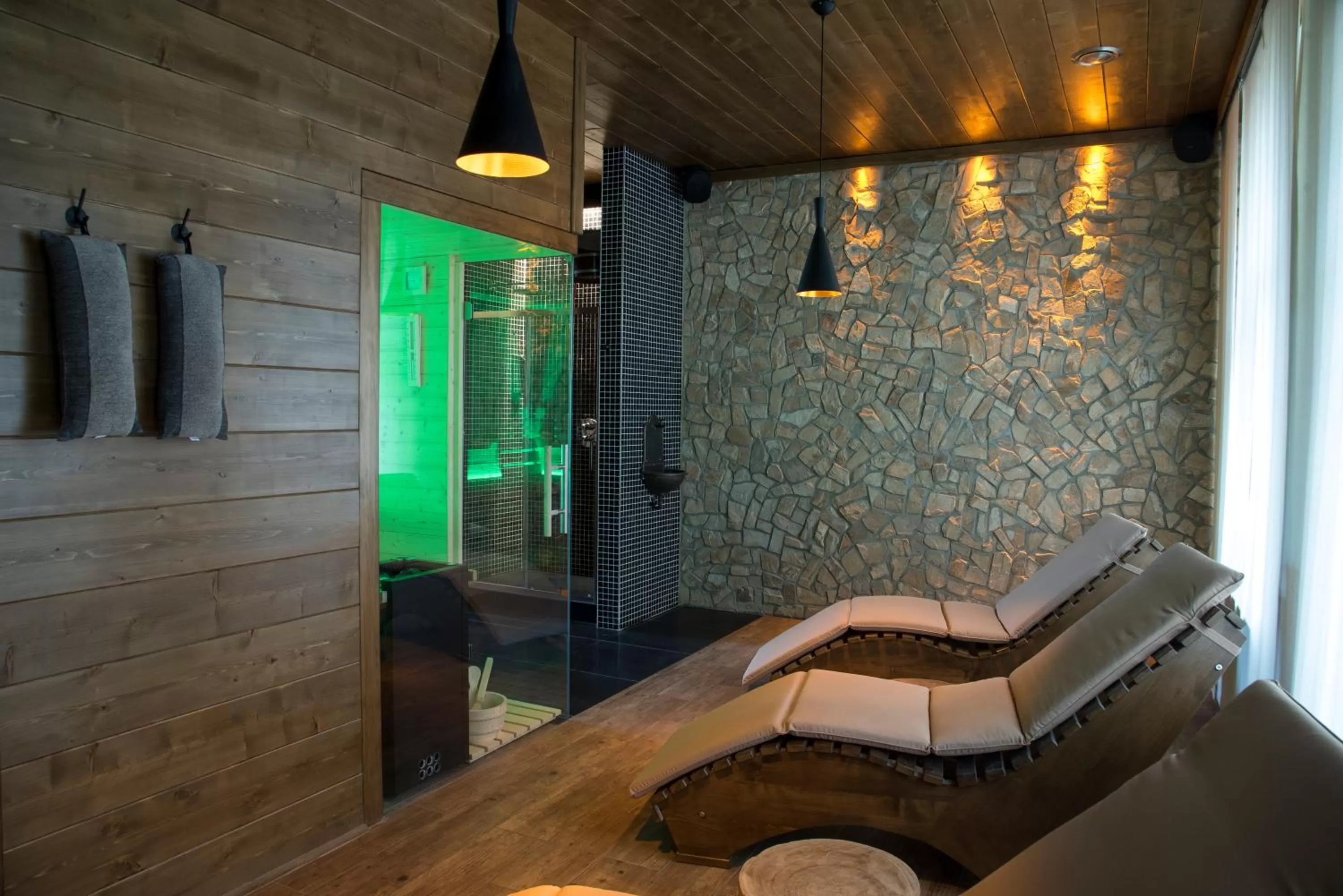 Sauna in Hotel Na Baste