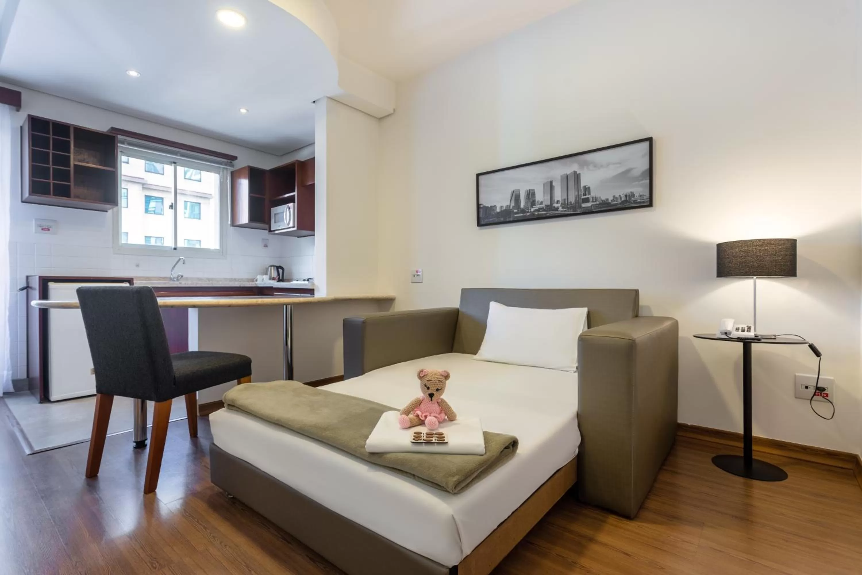 Bed in Mercure Sao Paulo JK