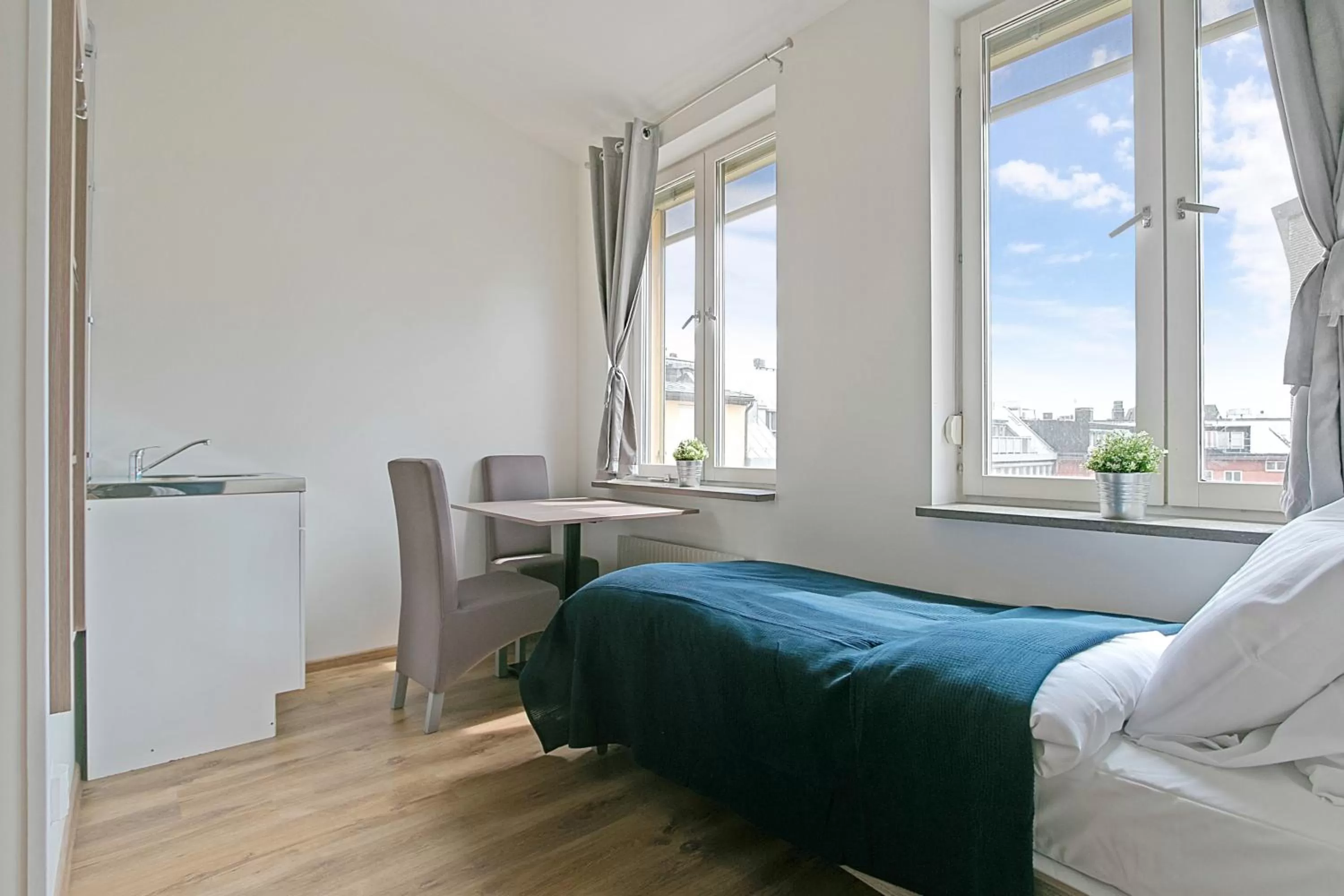 Bed in Hotel Kringelstaden