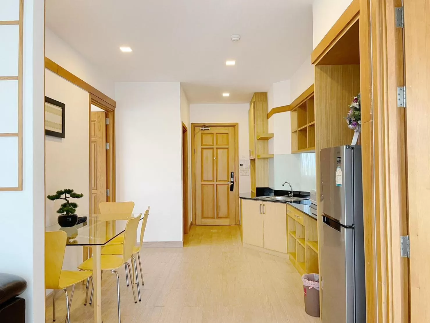 Seating area in Hinoki Hotel - ONSEN Chiang Mai
