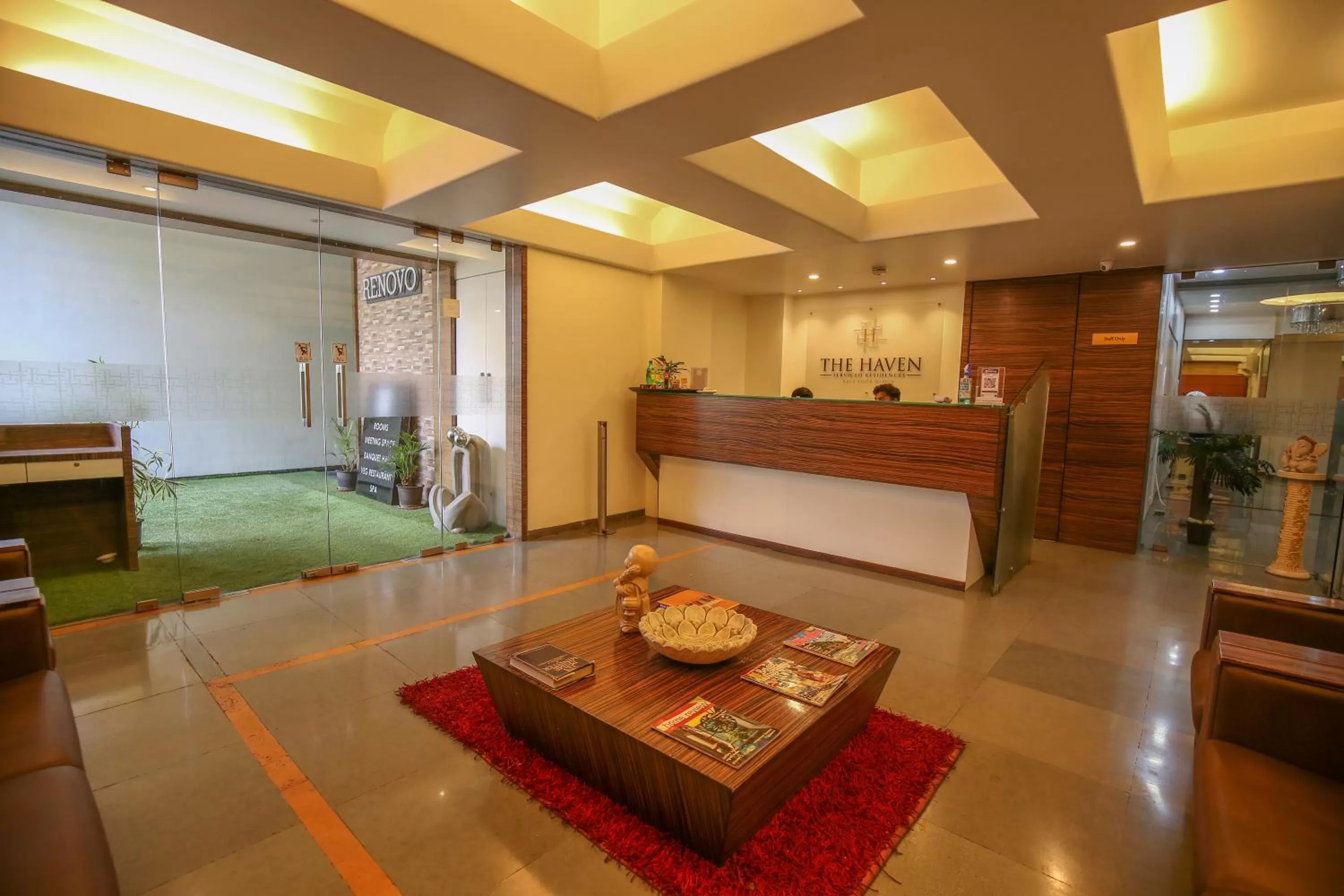 Lobby or reception in The Gold Haven