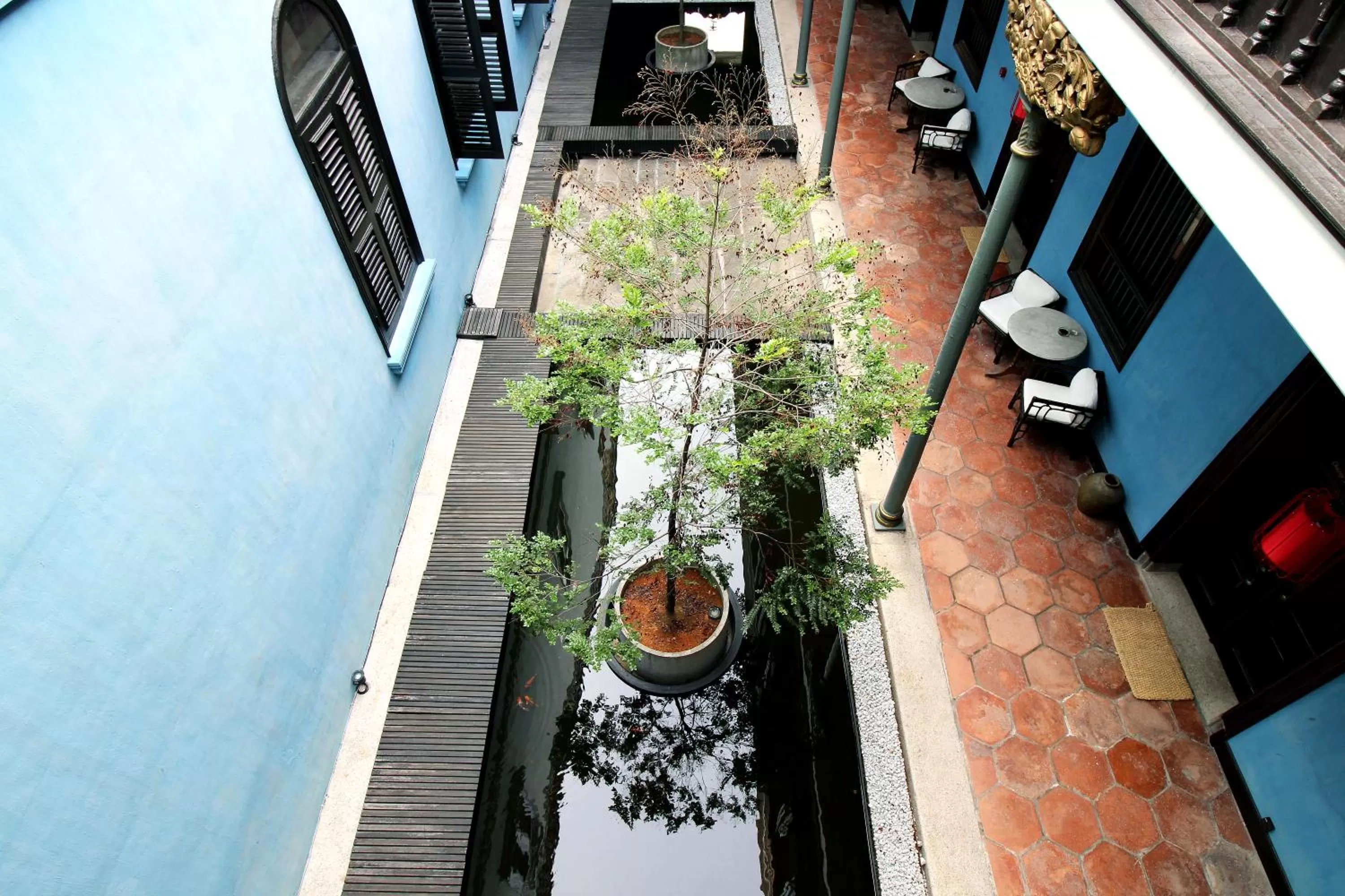 Balcony/Terrace in Cheong Fatt Tze - The Blue Mansion