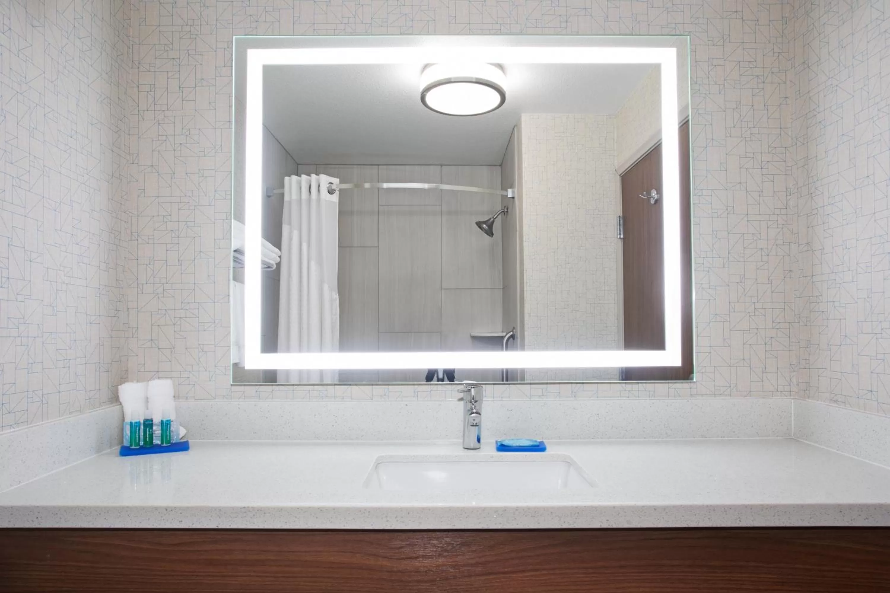 Bathroom in Holiday Inn Express Hotel & Suites Longmont by IHG