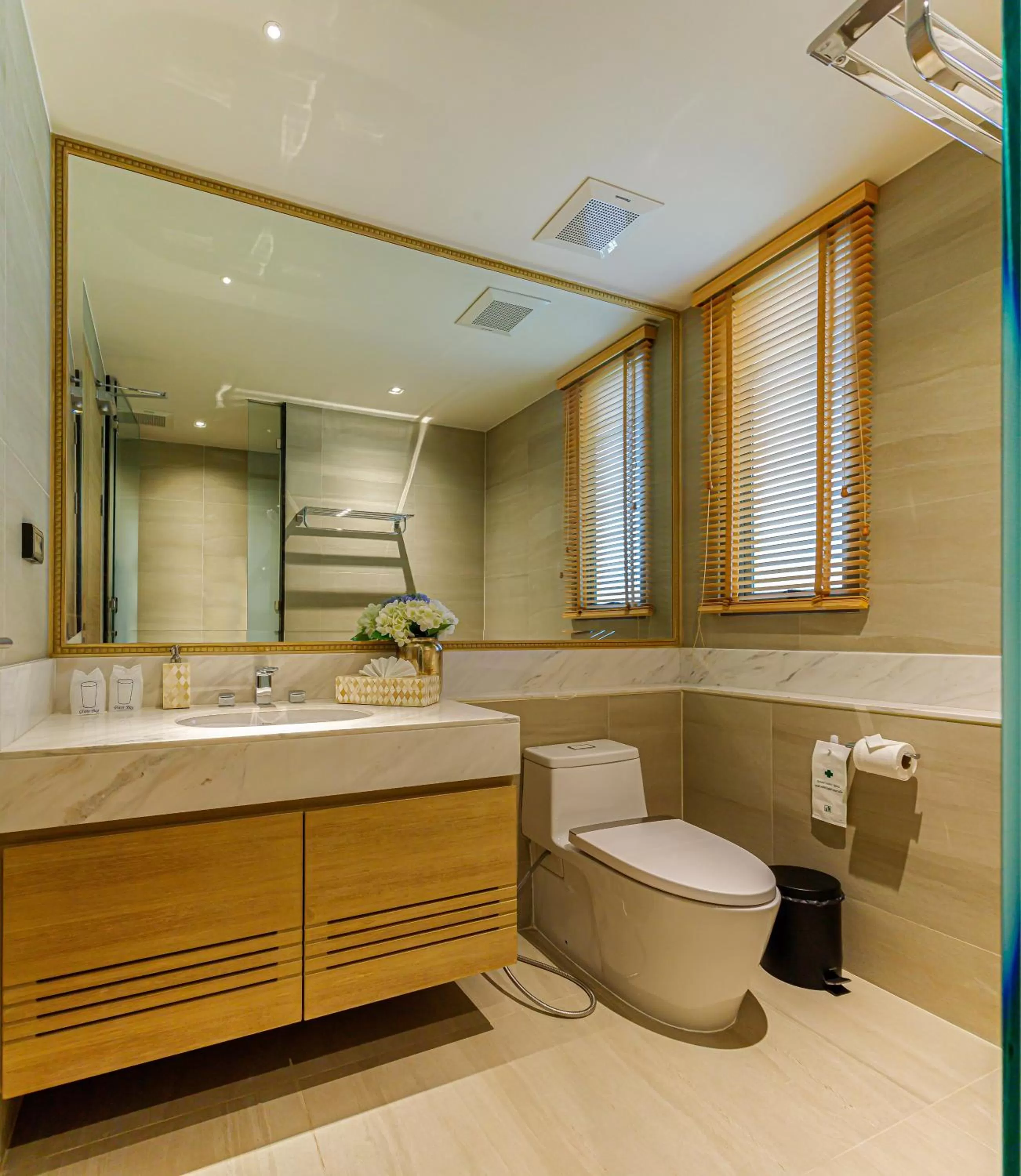 Bathroom in W1Bangkoknoi Hotel