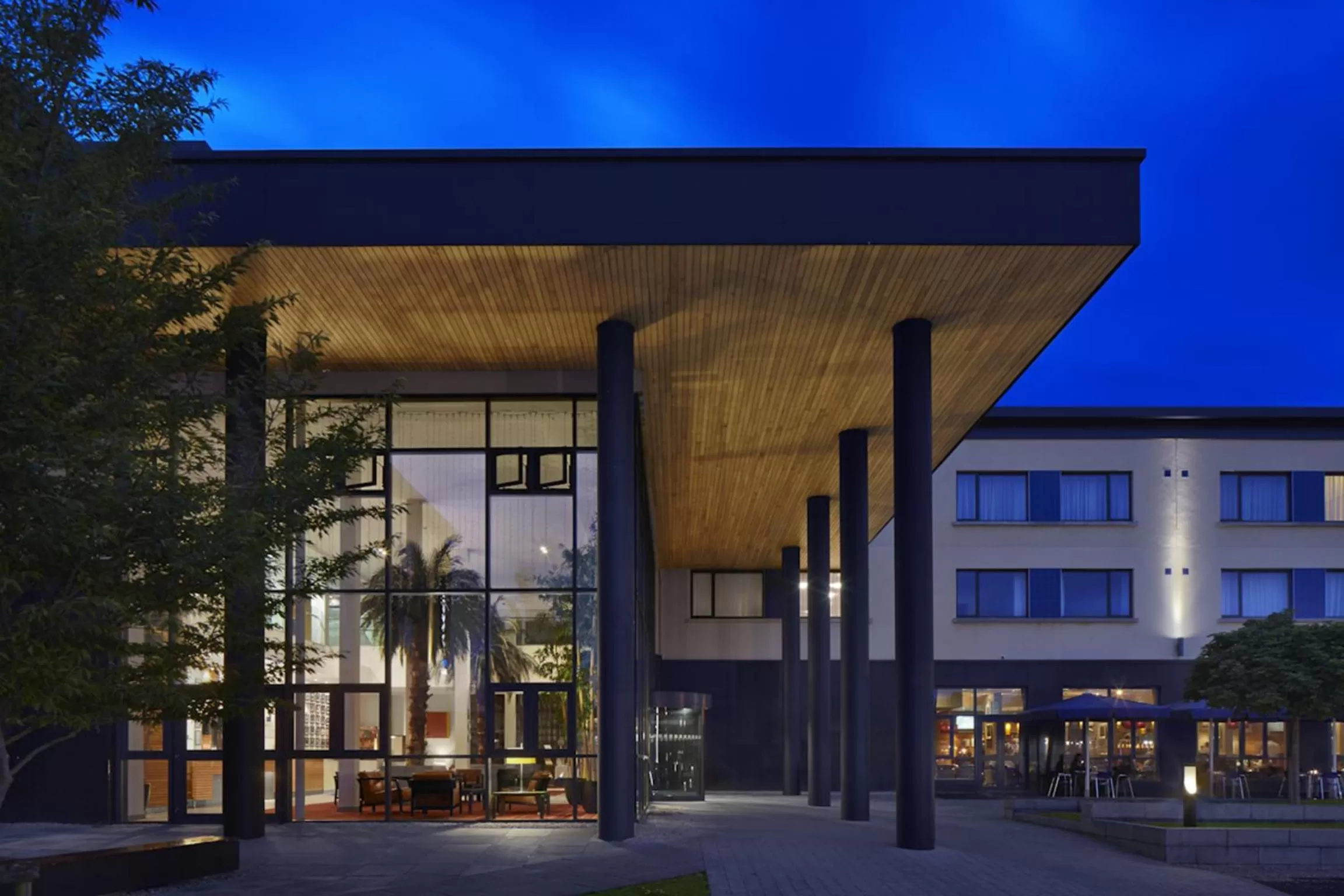 Facade/entrance in Radisson Blu Hotel, Letterkenny