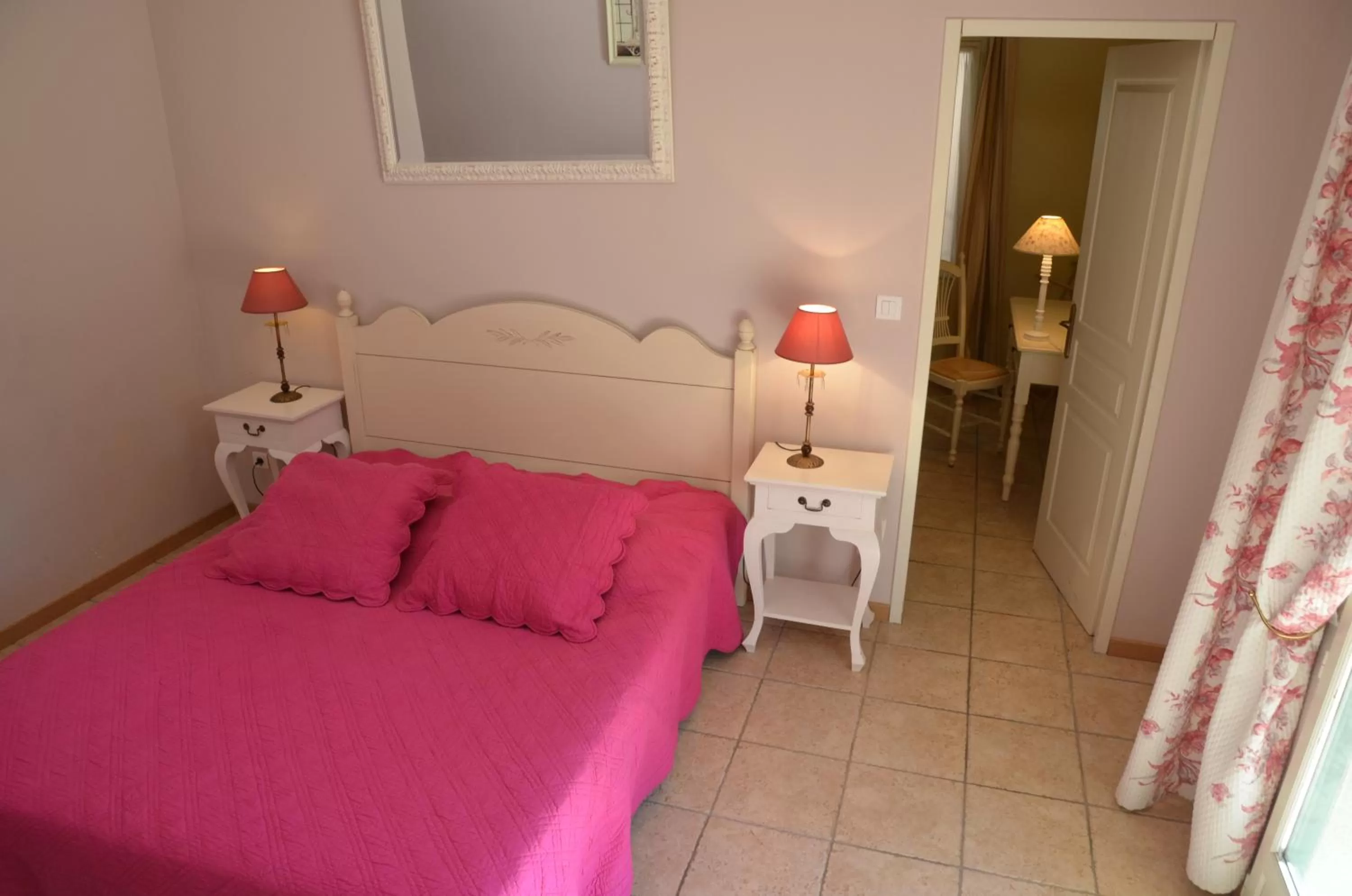 People, Bed in Hotel Restaurant Le Clos De Pradines