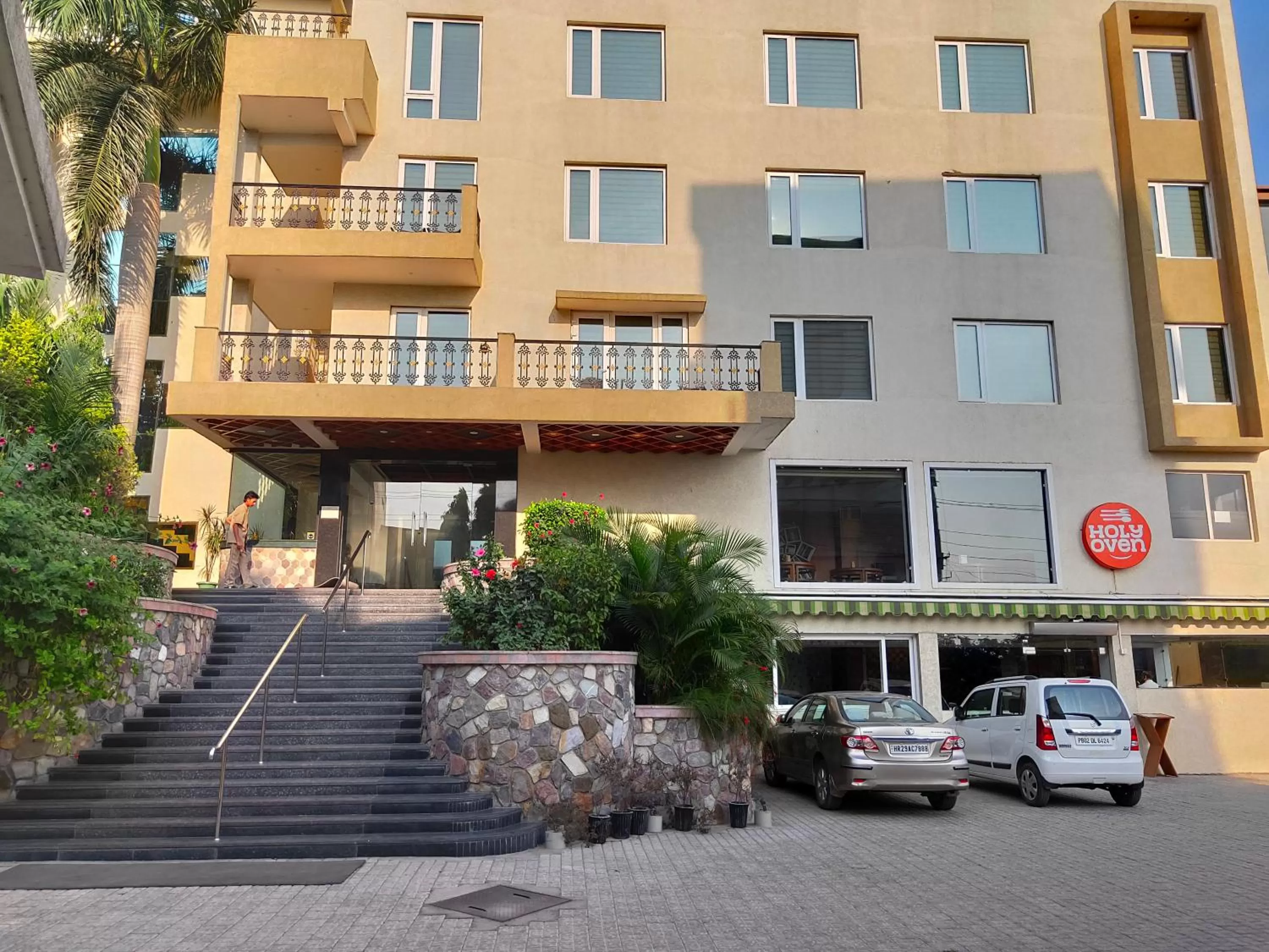 Property building in Holy River Hotel