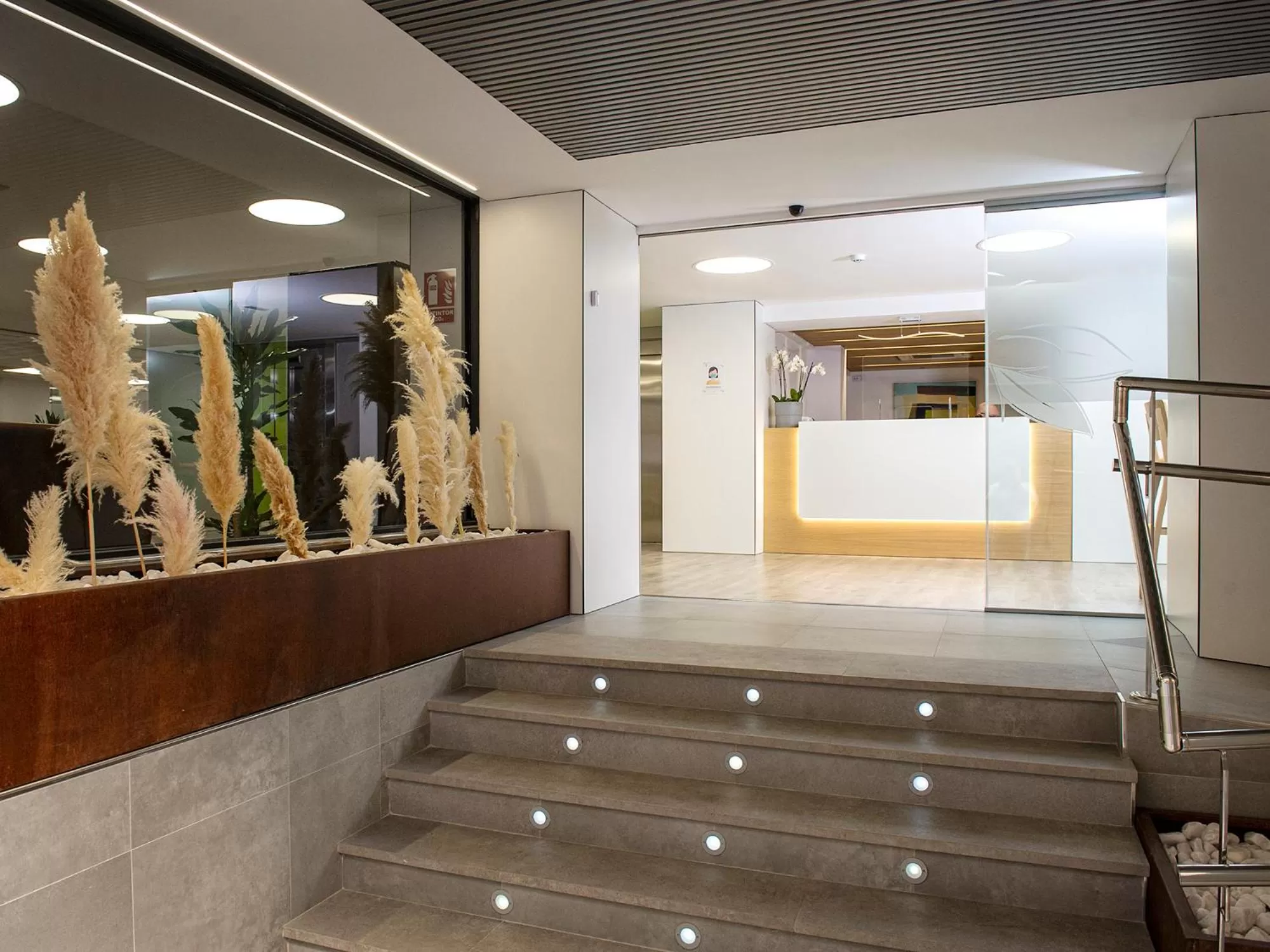 Lobby or reception in Hotel Azahar