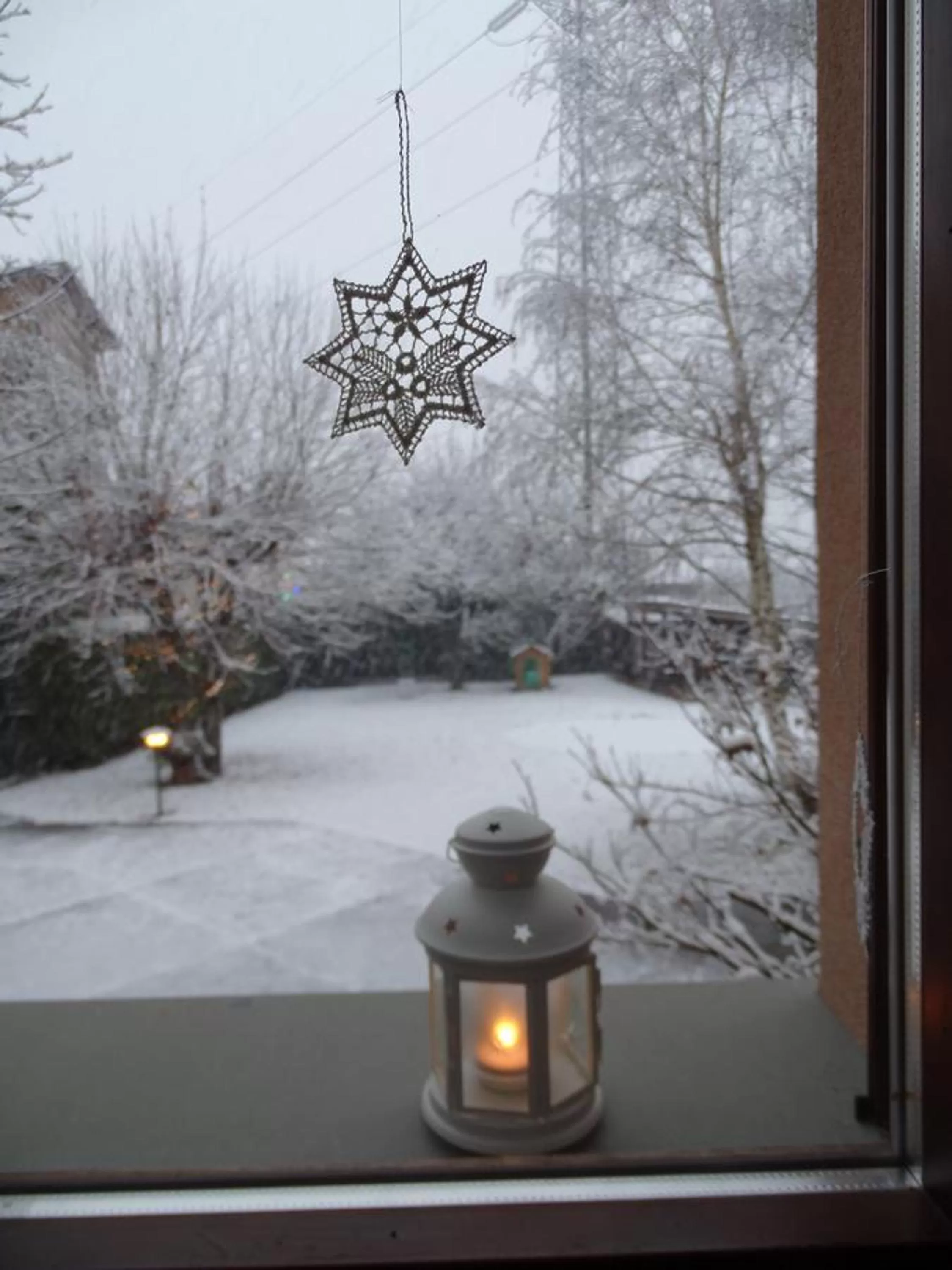 Garden view in La casa di Clara