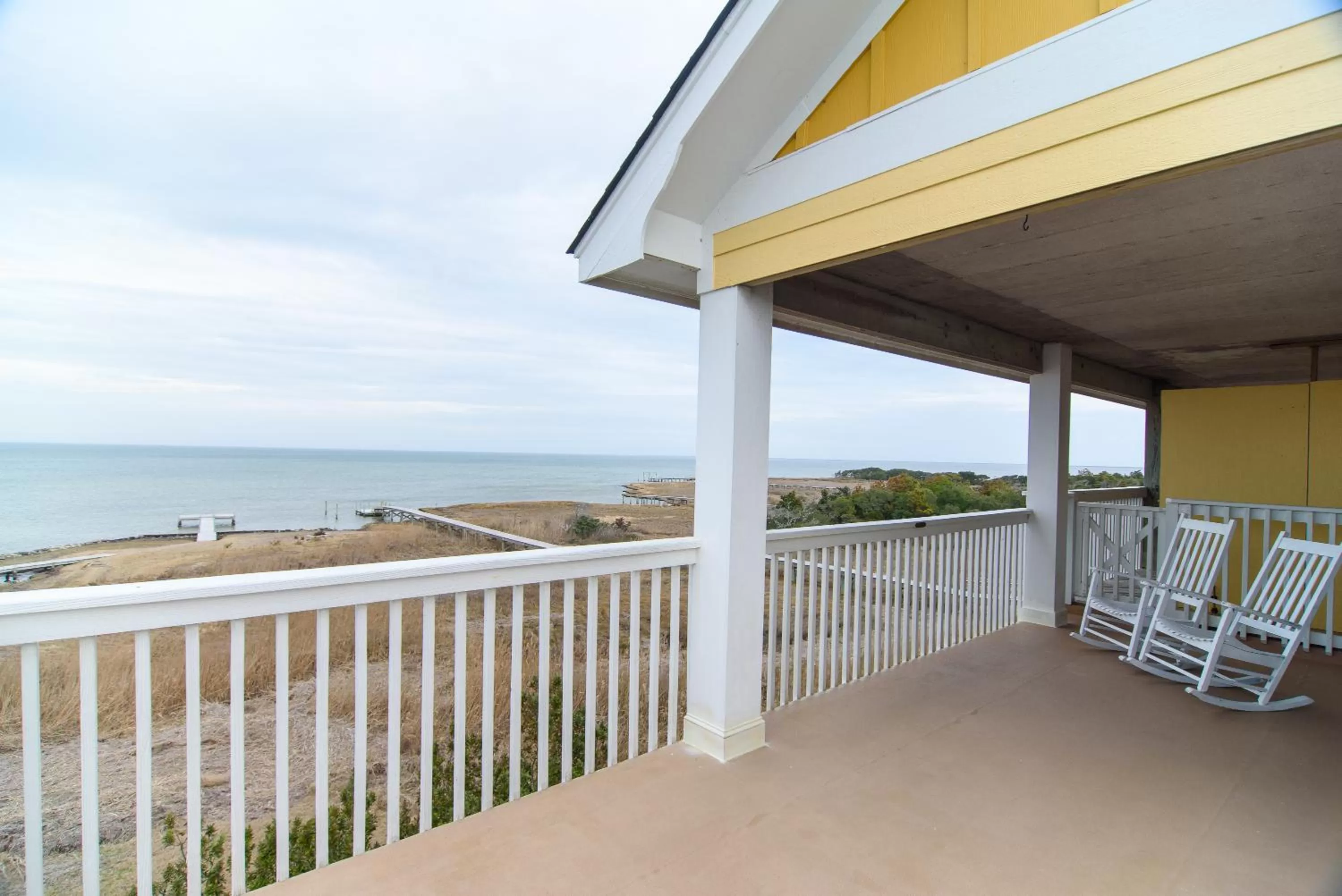 Patio in The Inn on Pamlico Sound