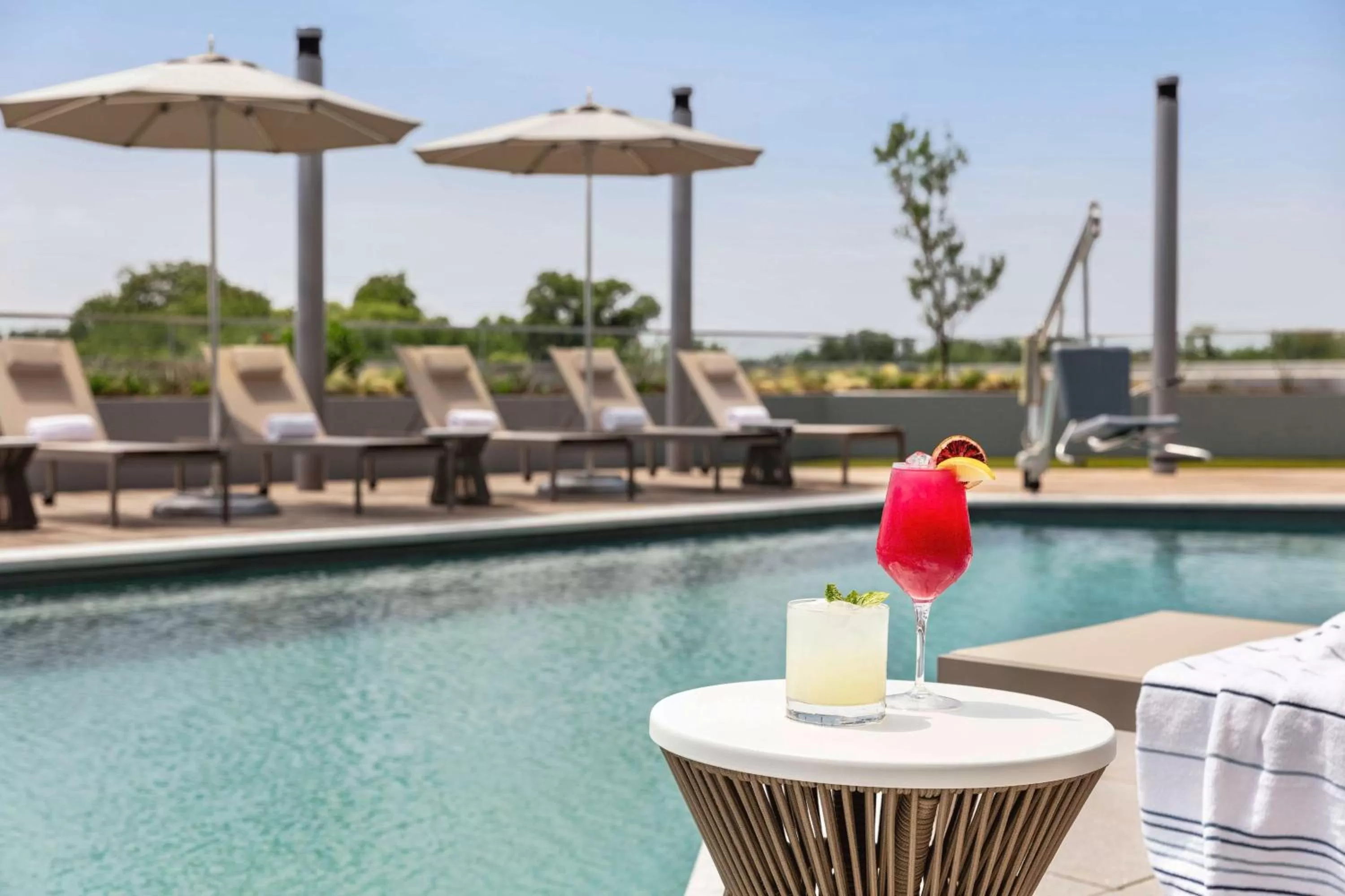Pool view in Doubletree By Hilton Abilene Downtown Convention Center