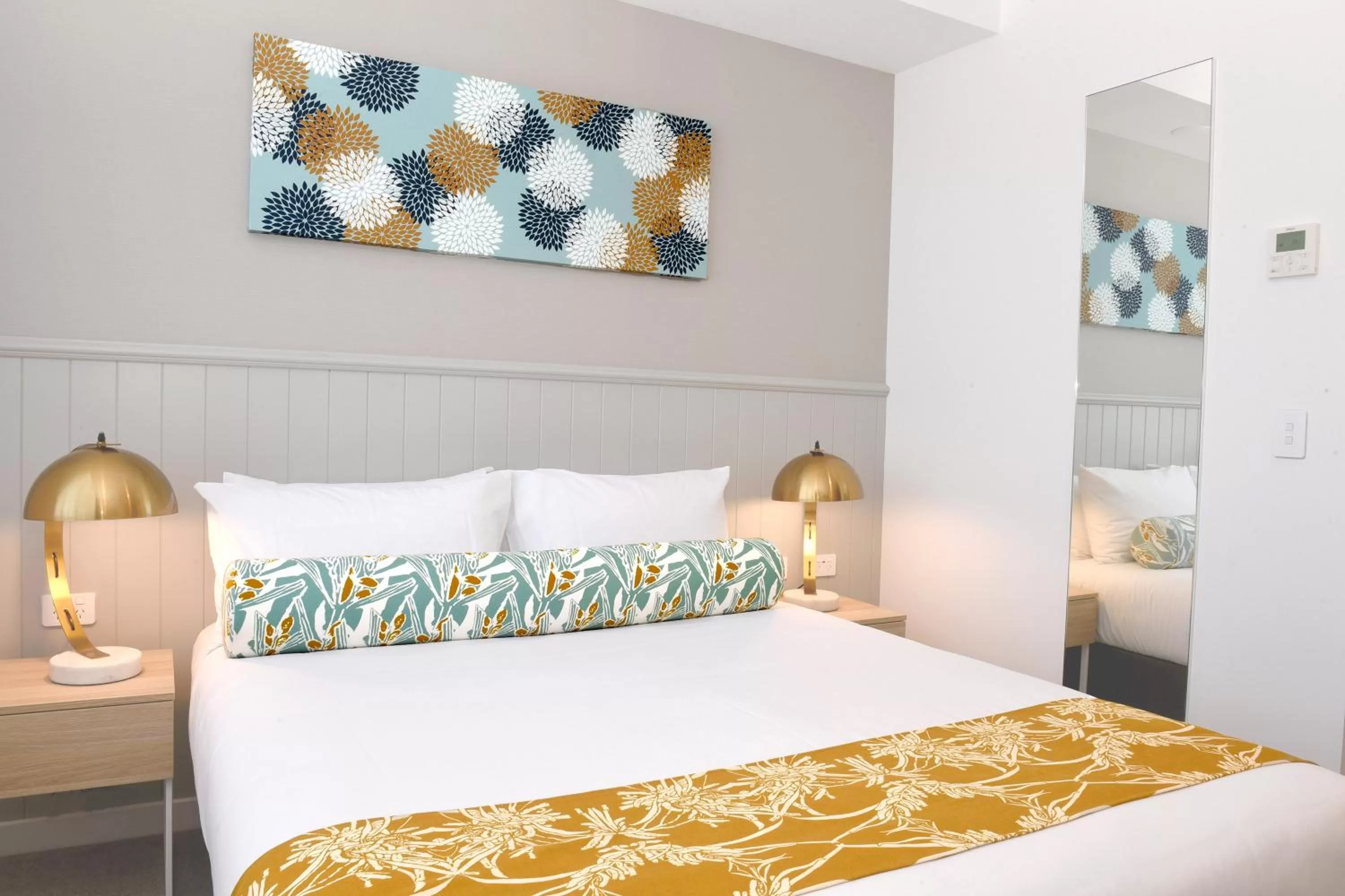 Bedroom, Bed in Mantra at Sharks