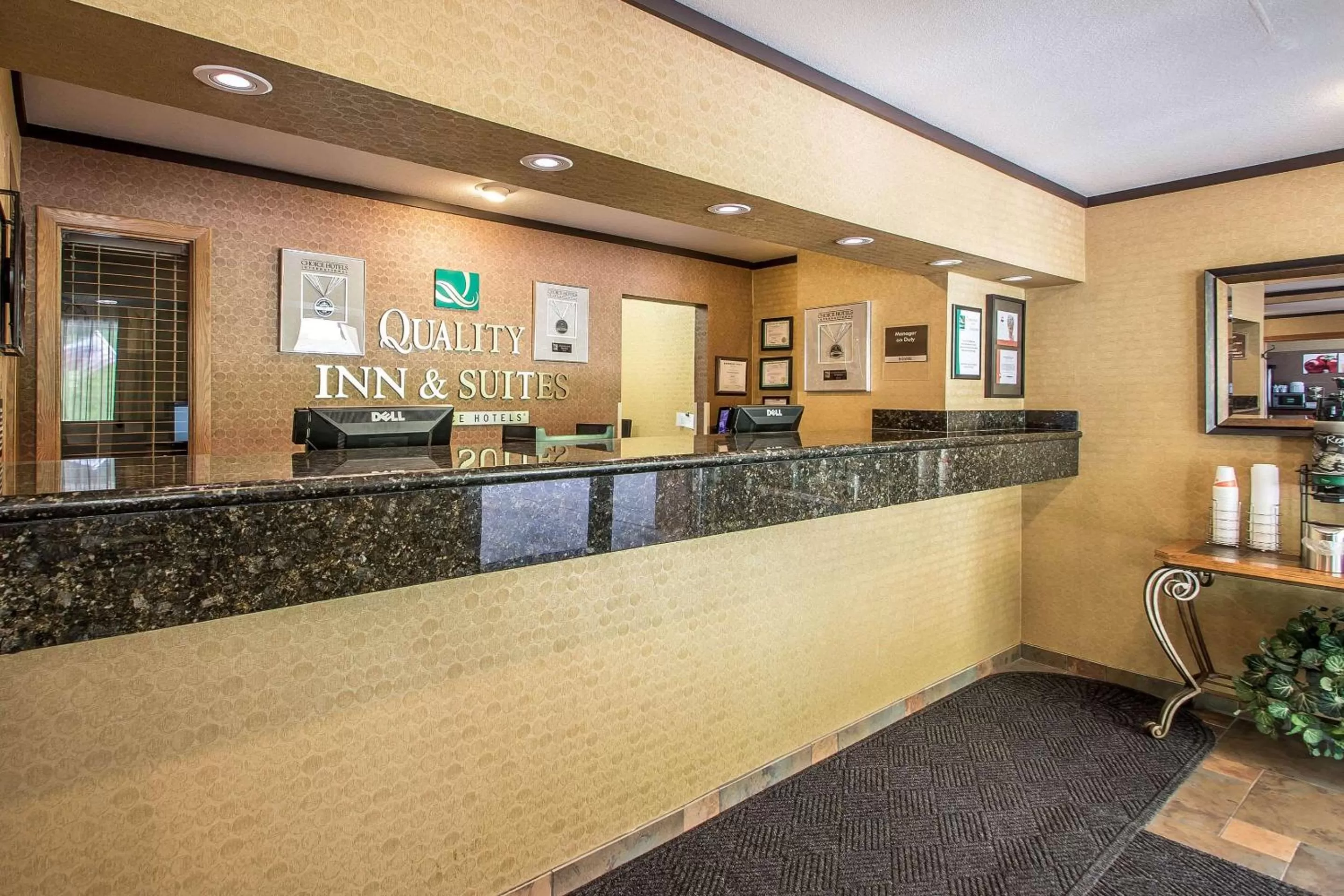 Lobby or reception in Quality Inn & Suites Decorah