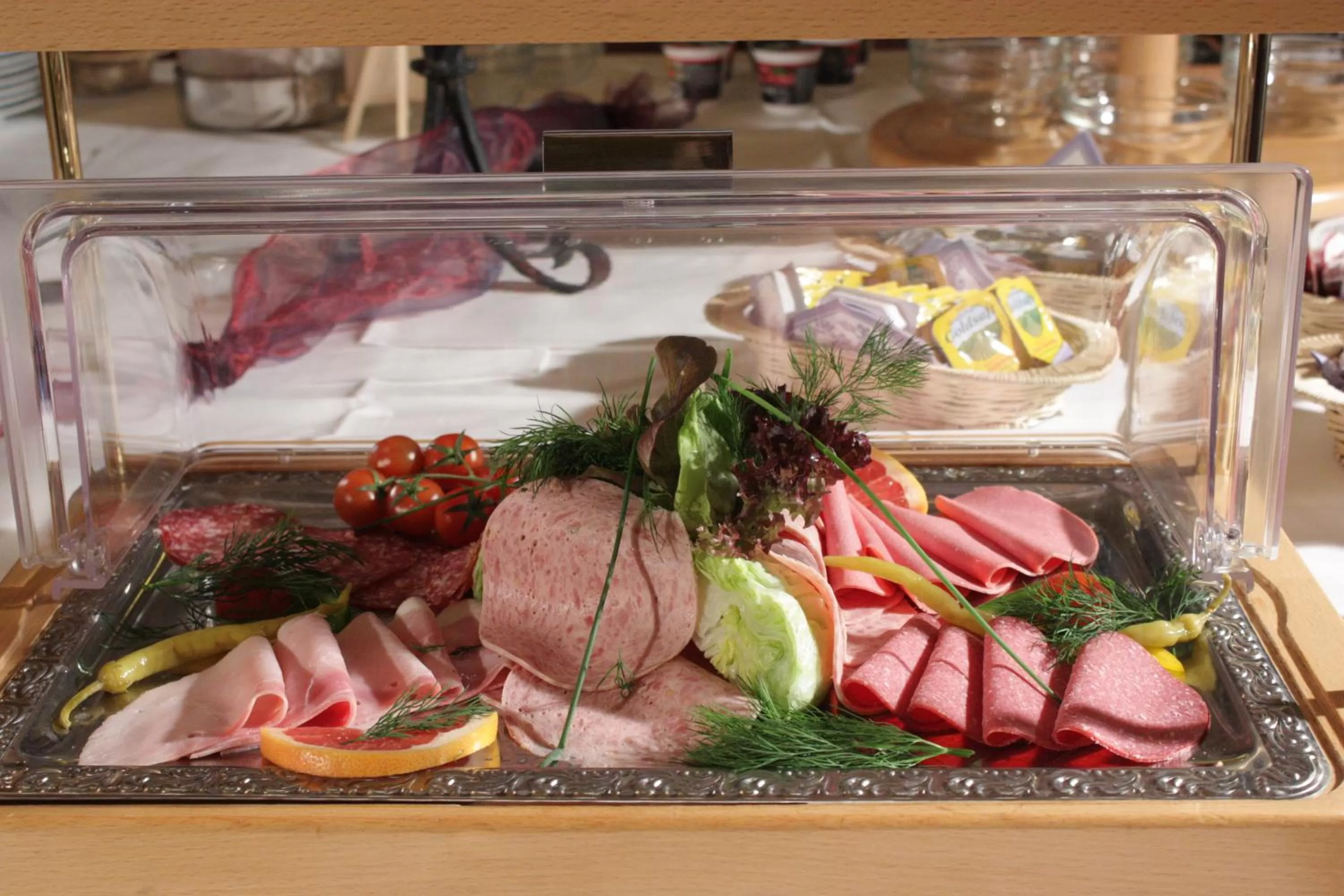 Food close-up in Klima Hotel Europarc