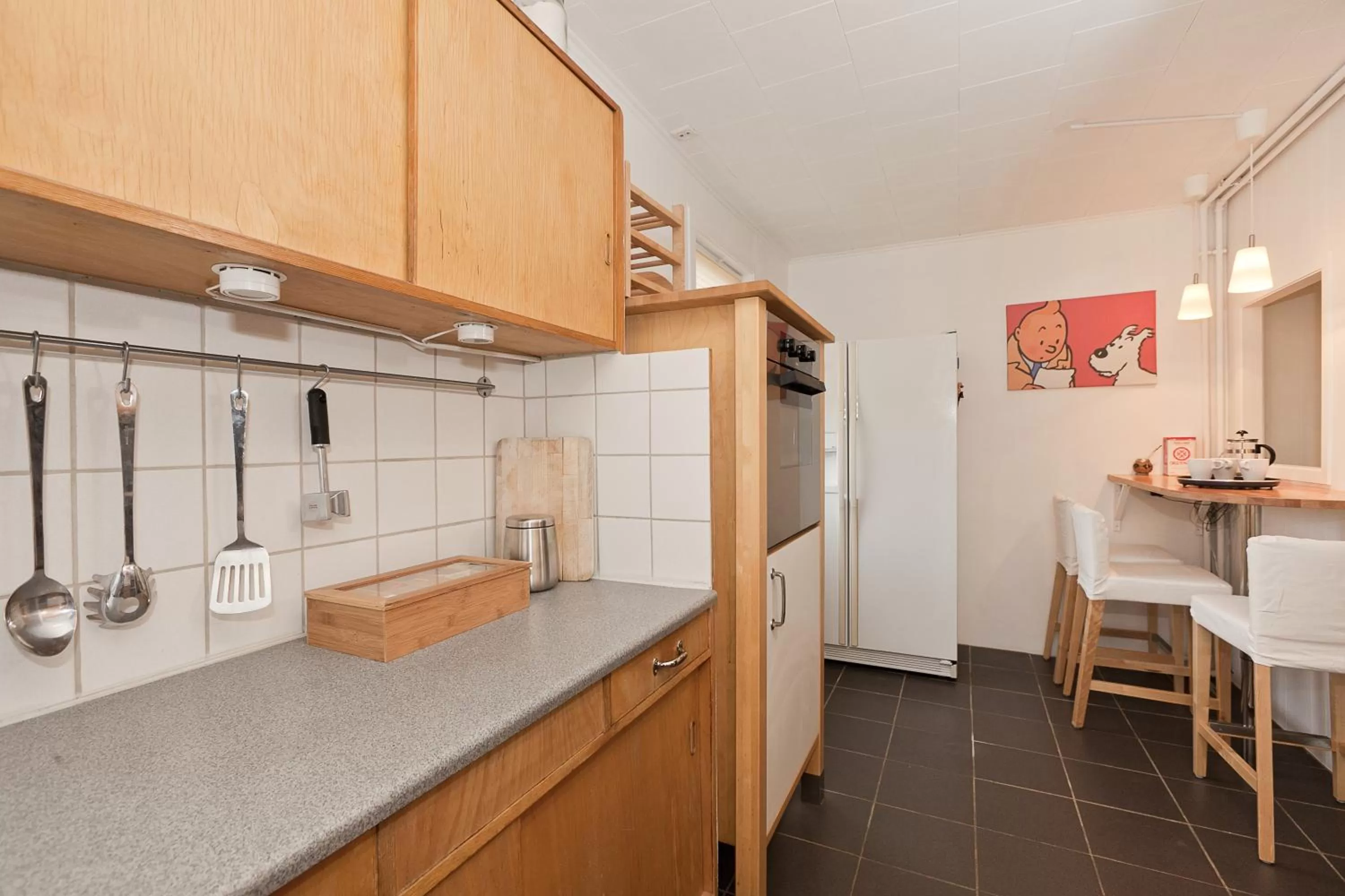 Coffee/tea facilities, Bathroom in Blue House B&B