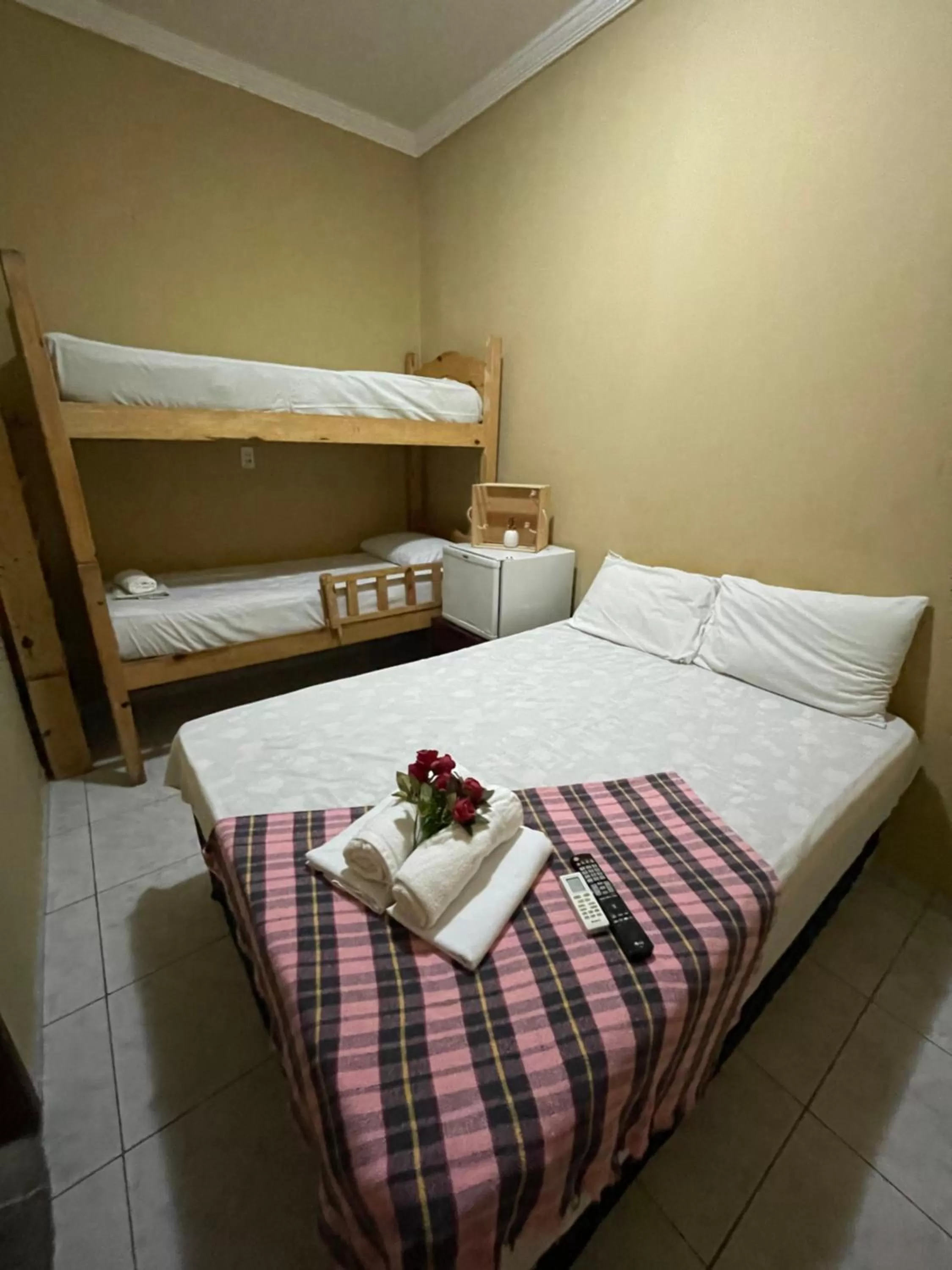 Bed in Pousada Lampião e Maria Bonita