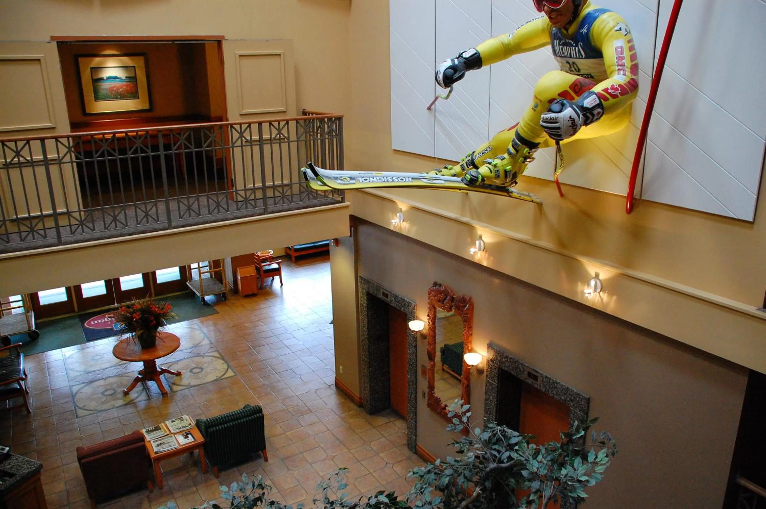 Lobby or reception in Banff Ptarmigan Inn