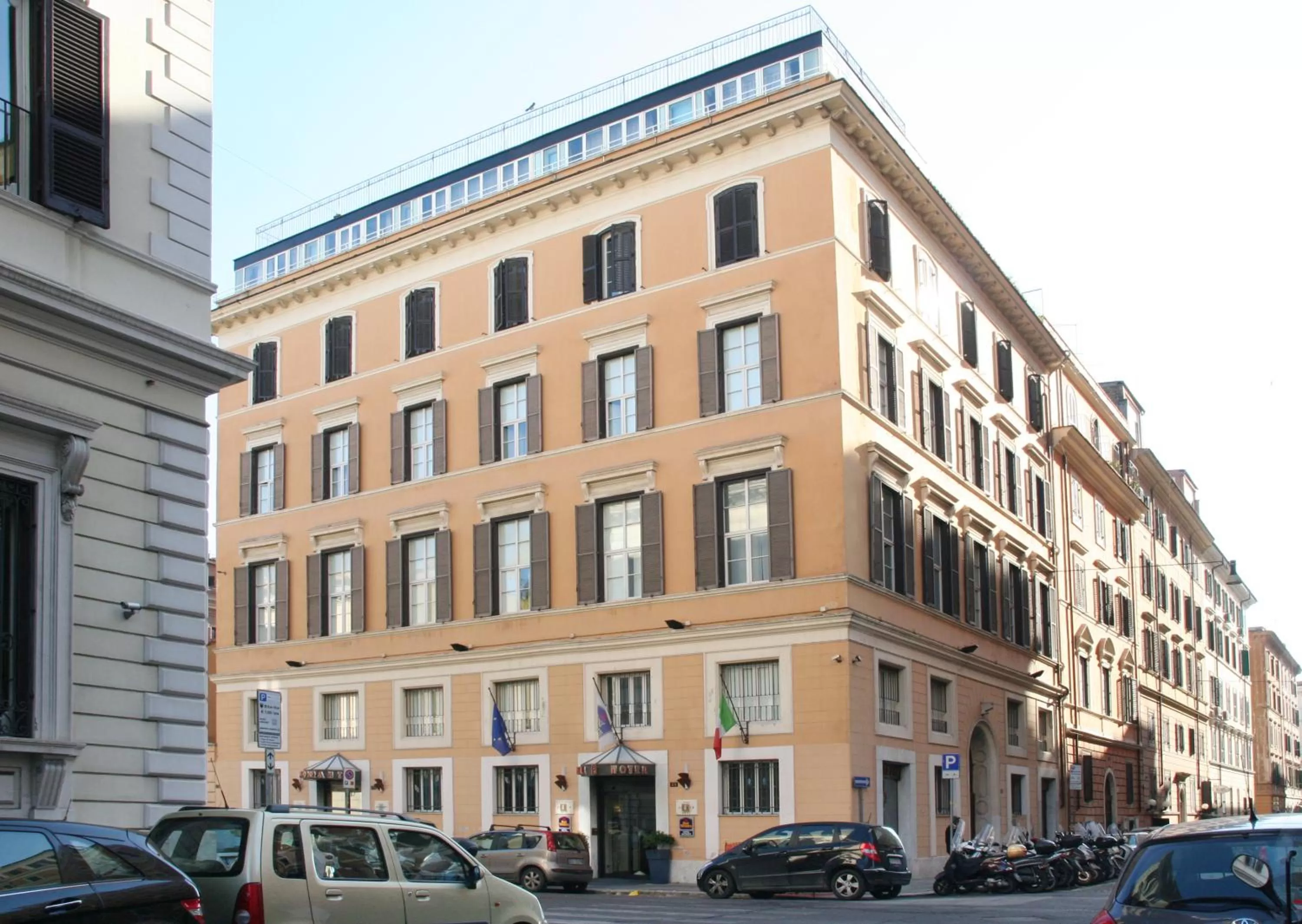 Facade/entrance in Best Western Hotel Artdeco