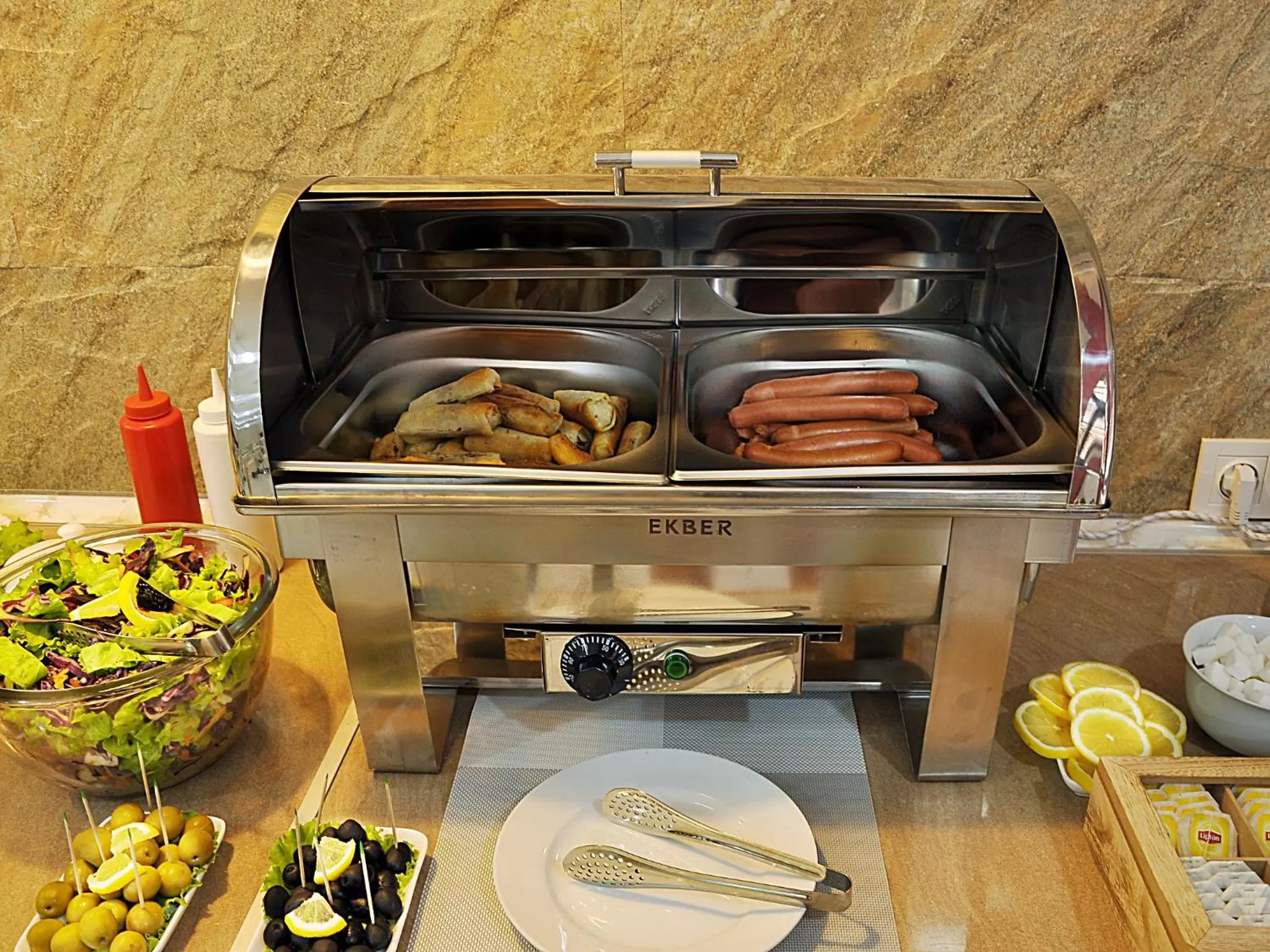 Buffet breakfast in Light House Old City