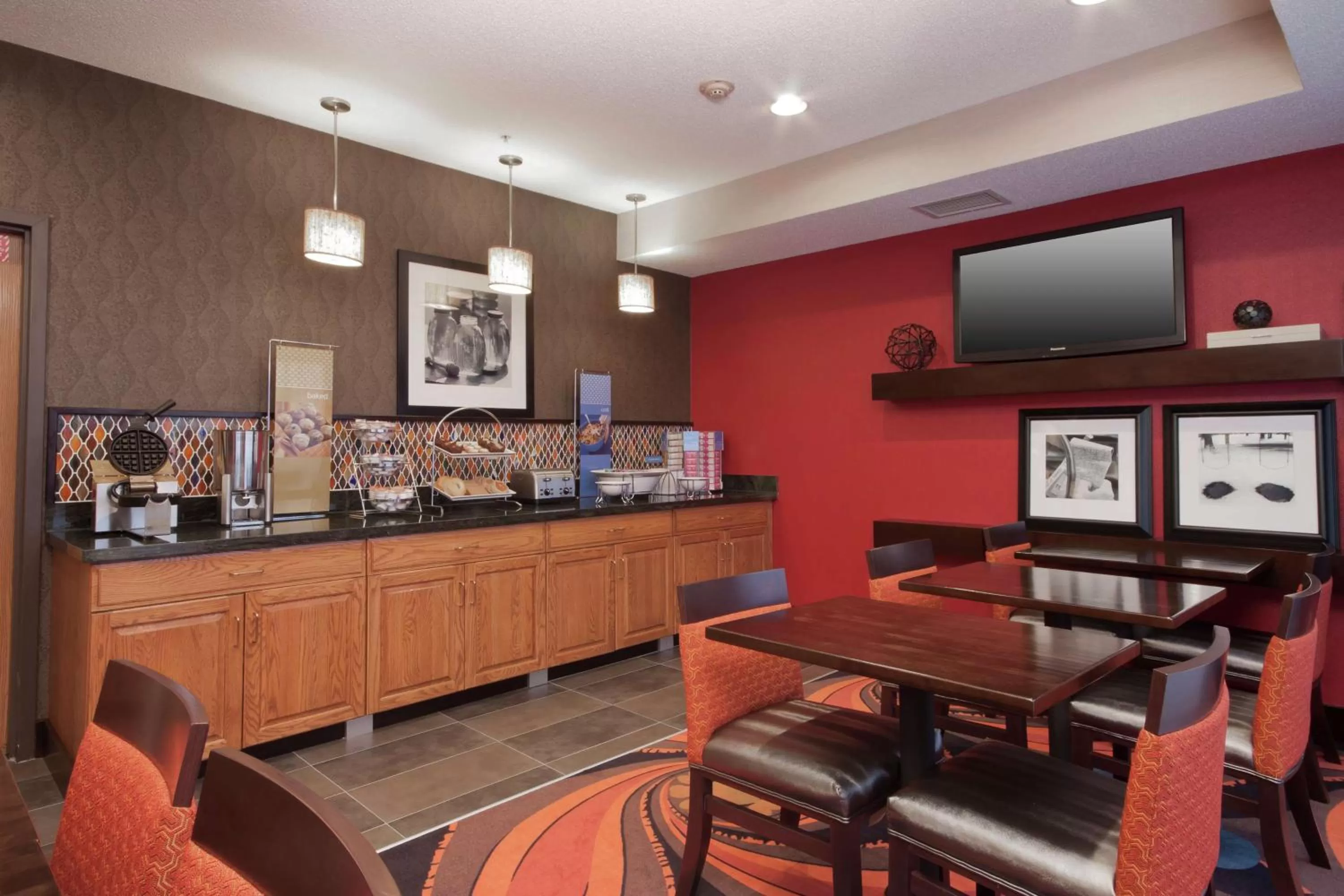 Breakfast in Hampton Inn Jackson