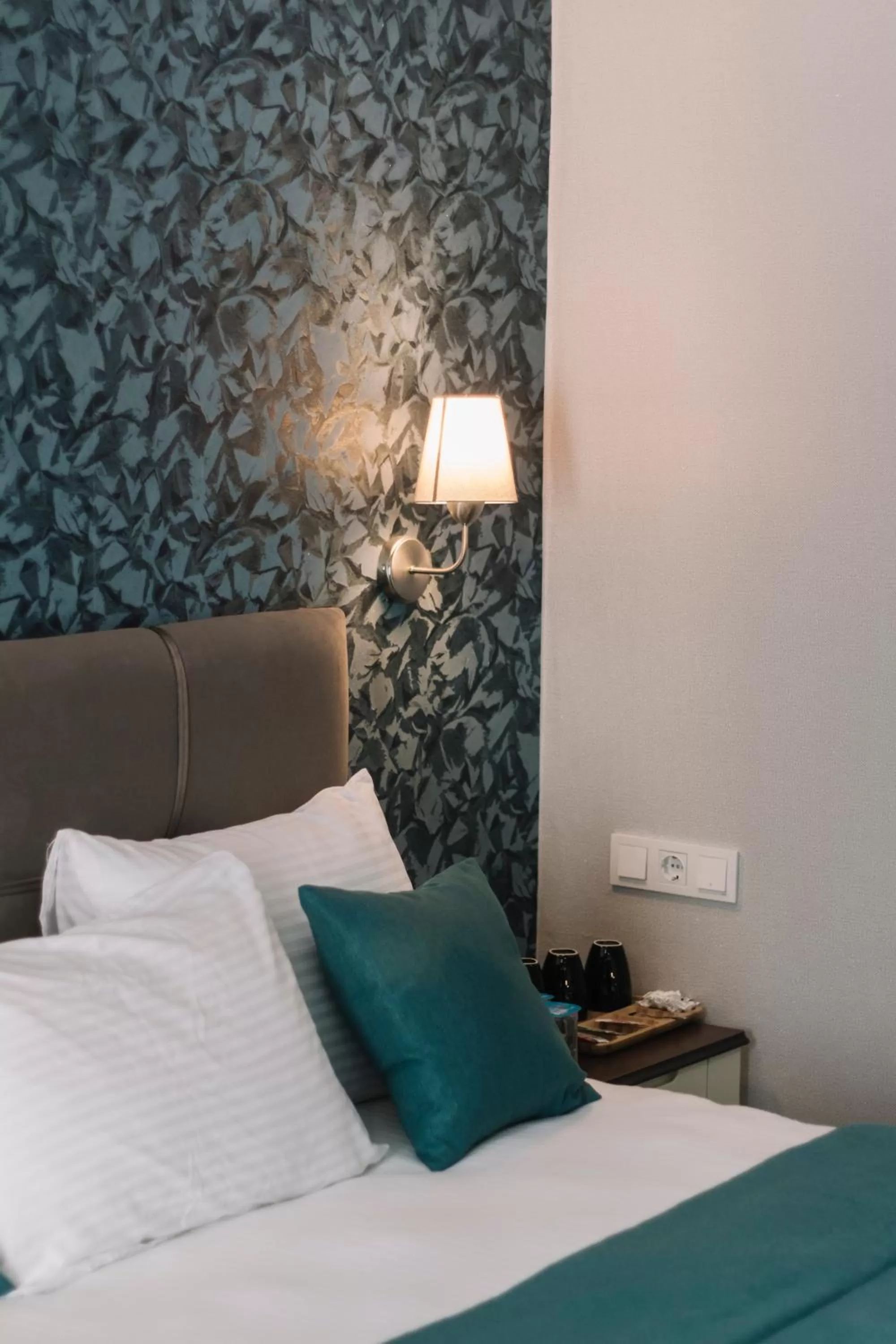 Bed in Melrose Pansiyon