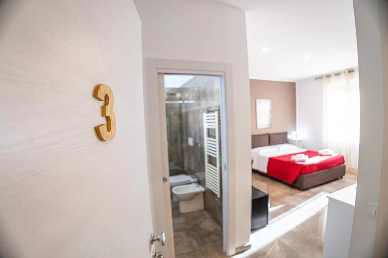 Shower in suebi rooms