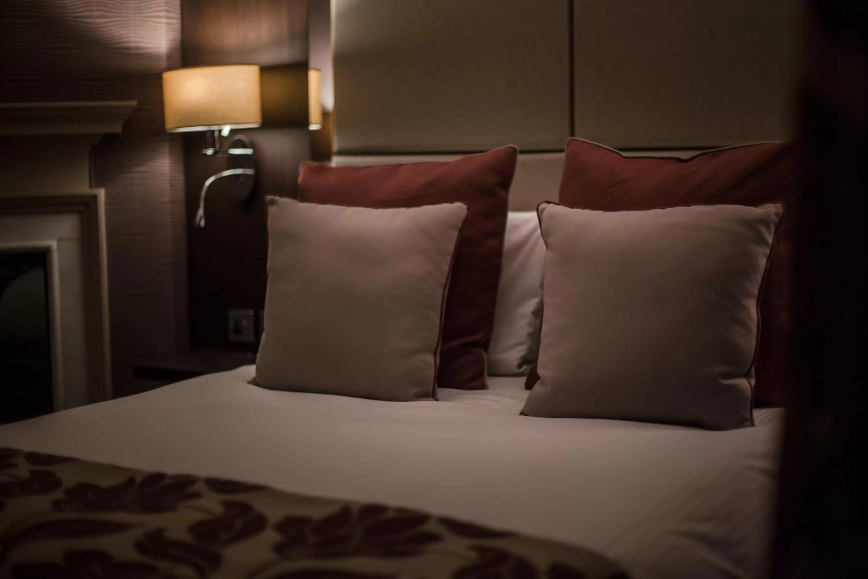 Bed in Abbey House Hotel