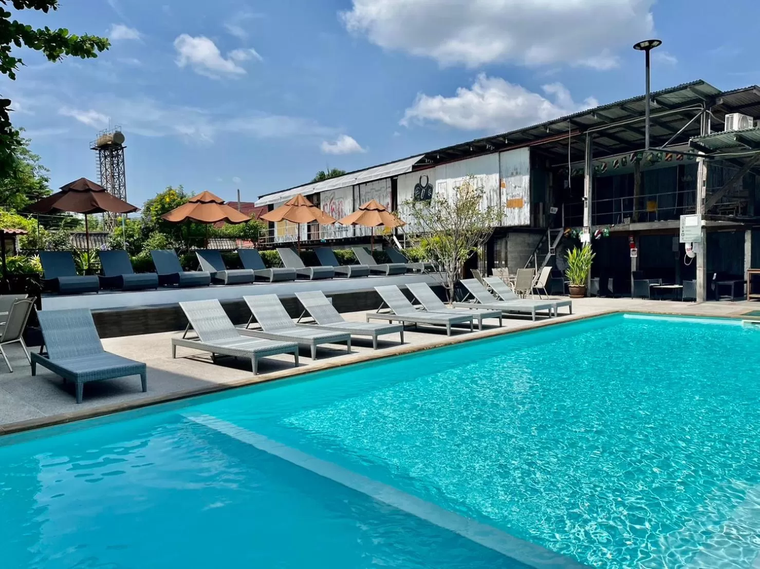 Swimming pool in The Warehouse Chiang Mai