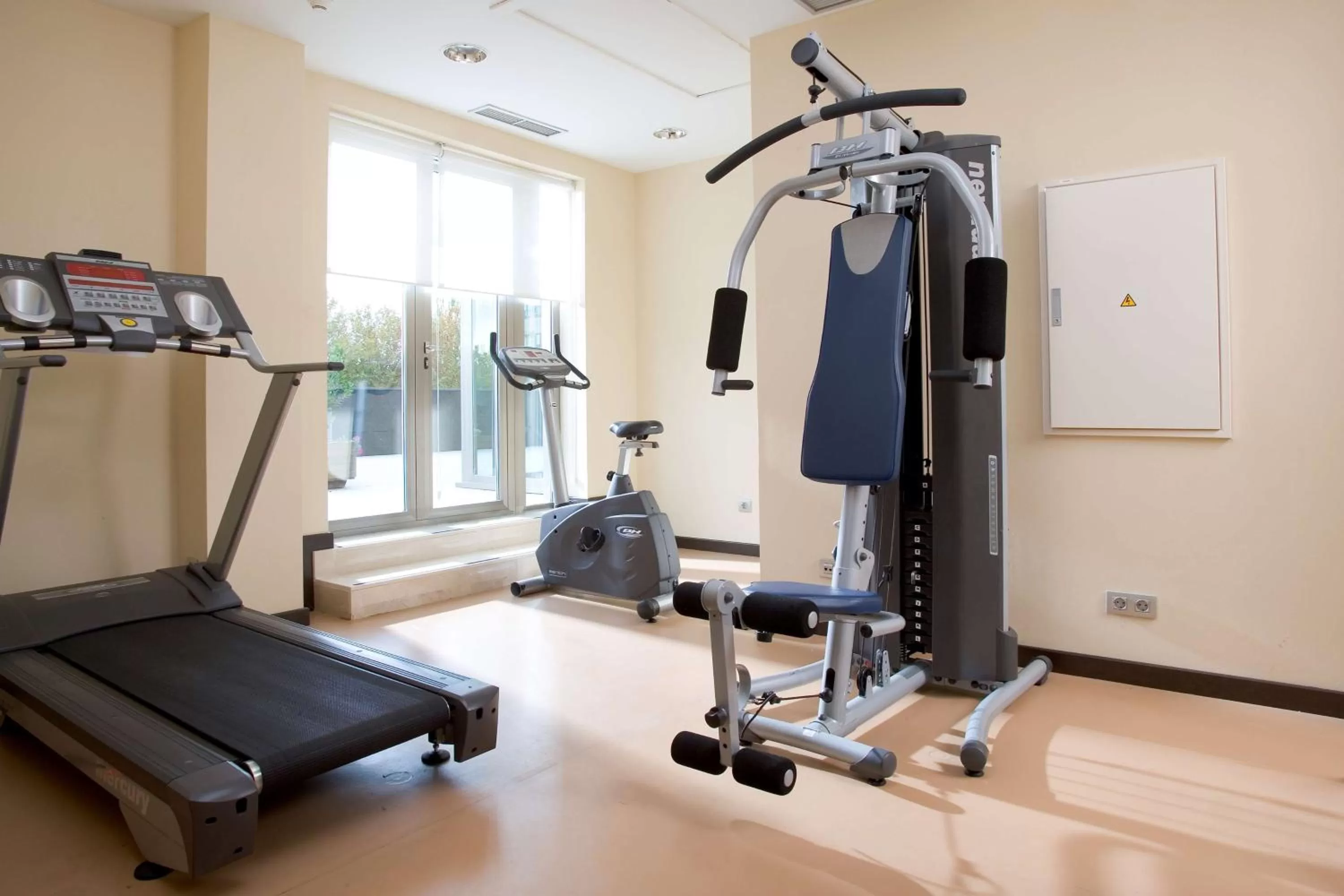 Fitness centre/facilities in NH Valladolid Bálago