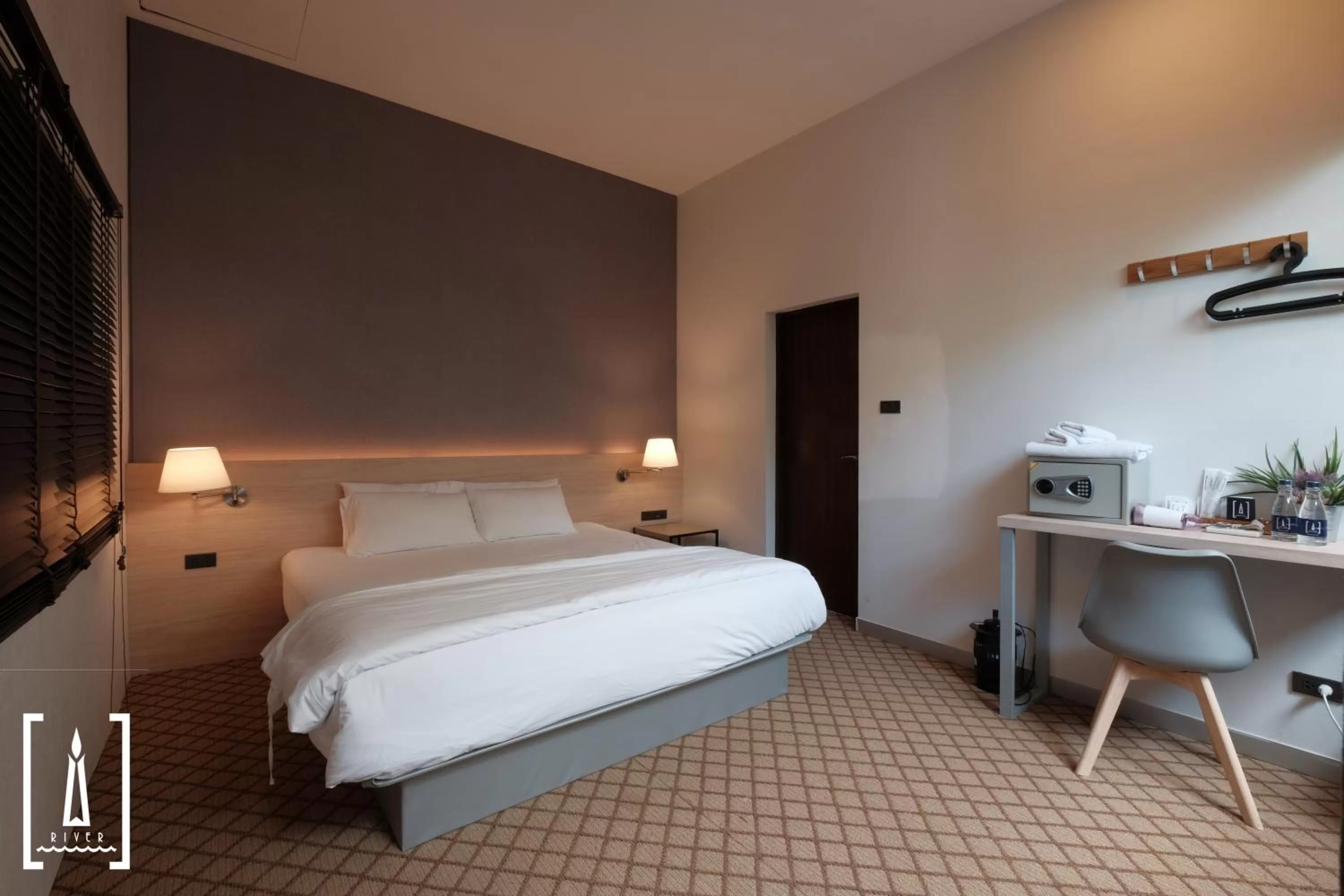 Bed in i-river chiangmai