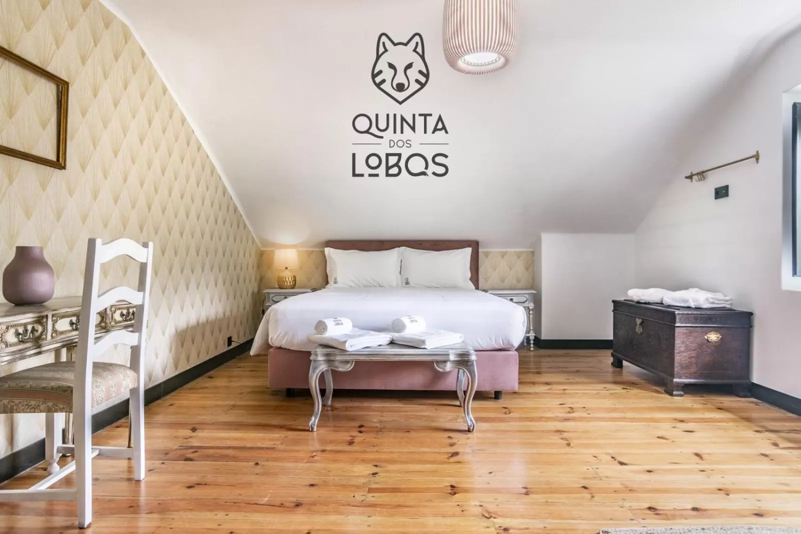 Bedroom, Bed in Quinta dos Lobos Boutique Hotel - Nature Experience