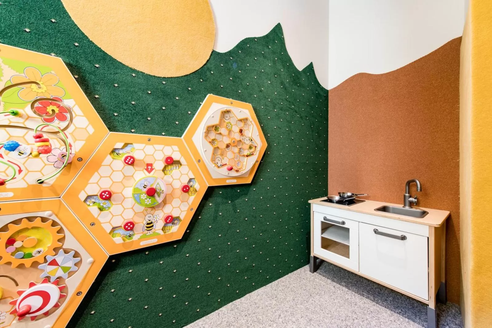 Children play ground in Hotel Krone