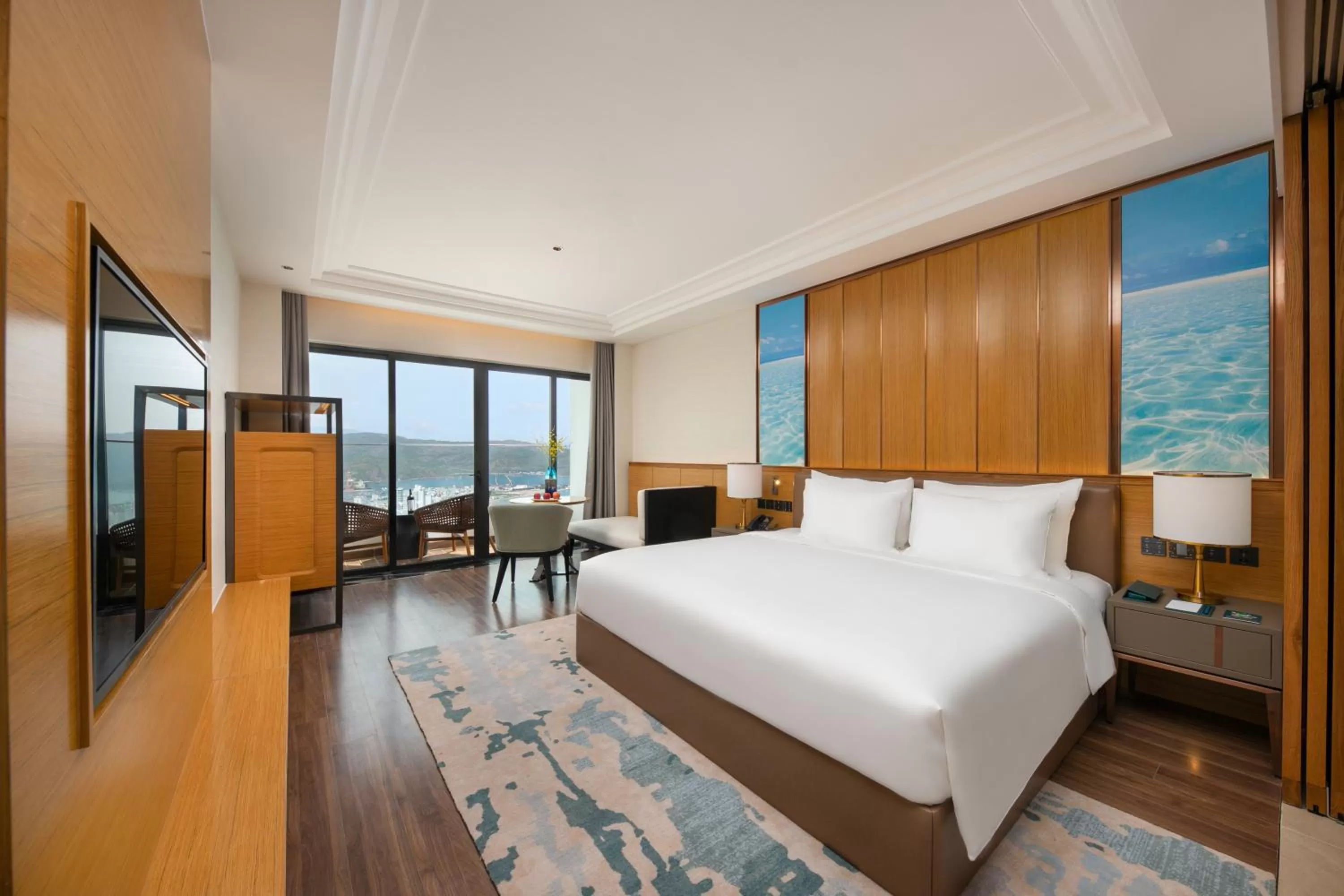 Photo of the whole room, Bed in Grand Hyams Hotel - Quy Nhon Beach