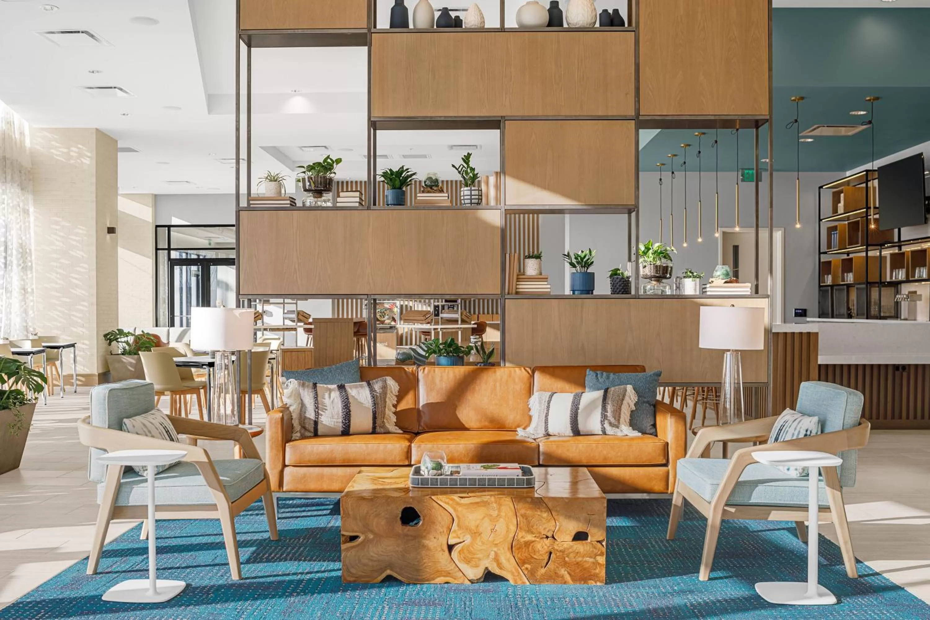 Lobby or reception in Element Nashville Vanderbilt West End