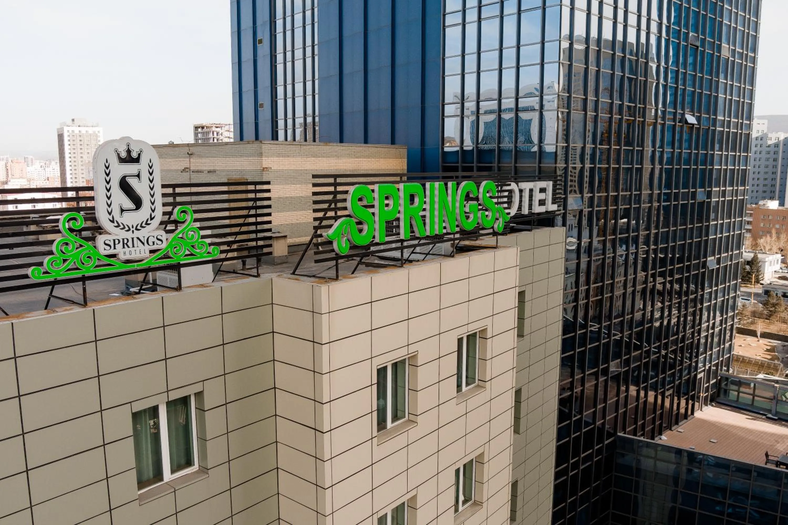 Logo/Certificate/Sign in Springs Hotel Ulaanbaatar