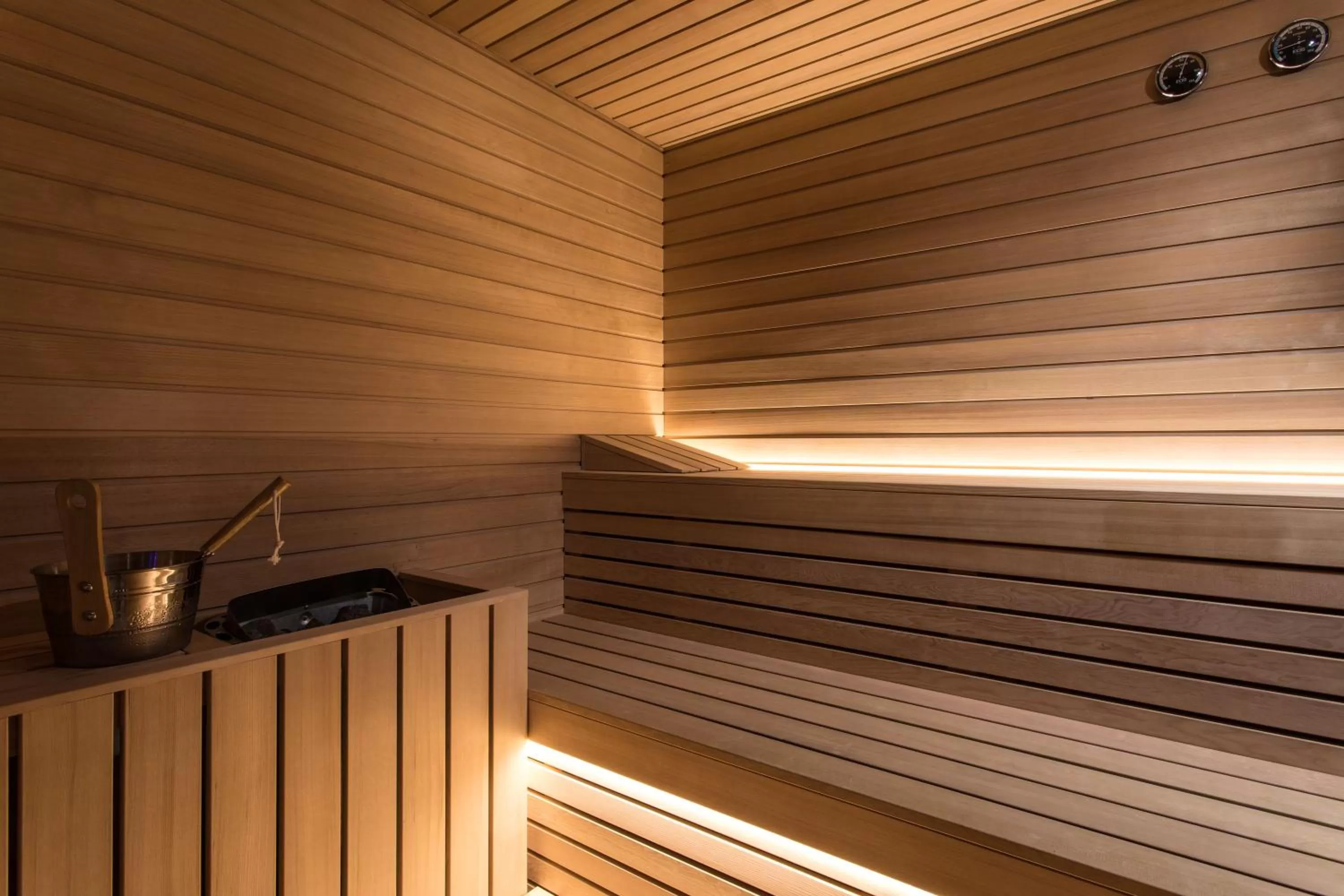 Sauna in iQ Hotel Milano
